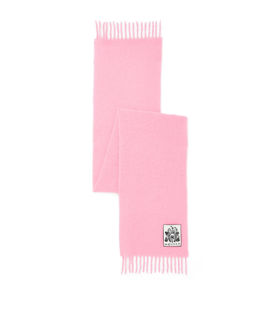 Cashmere-Wool Tattoo Scarf
