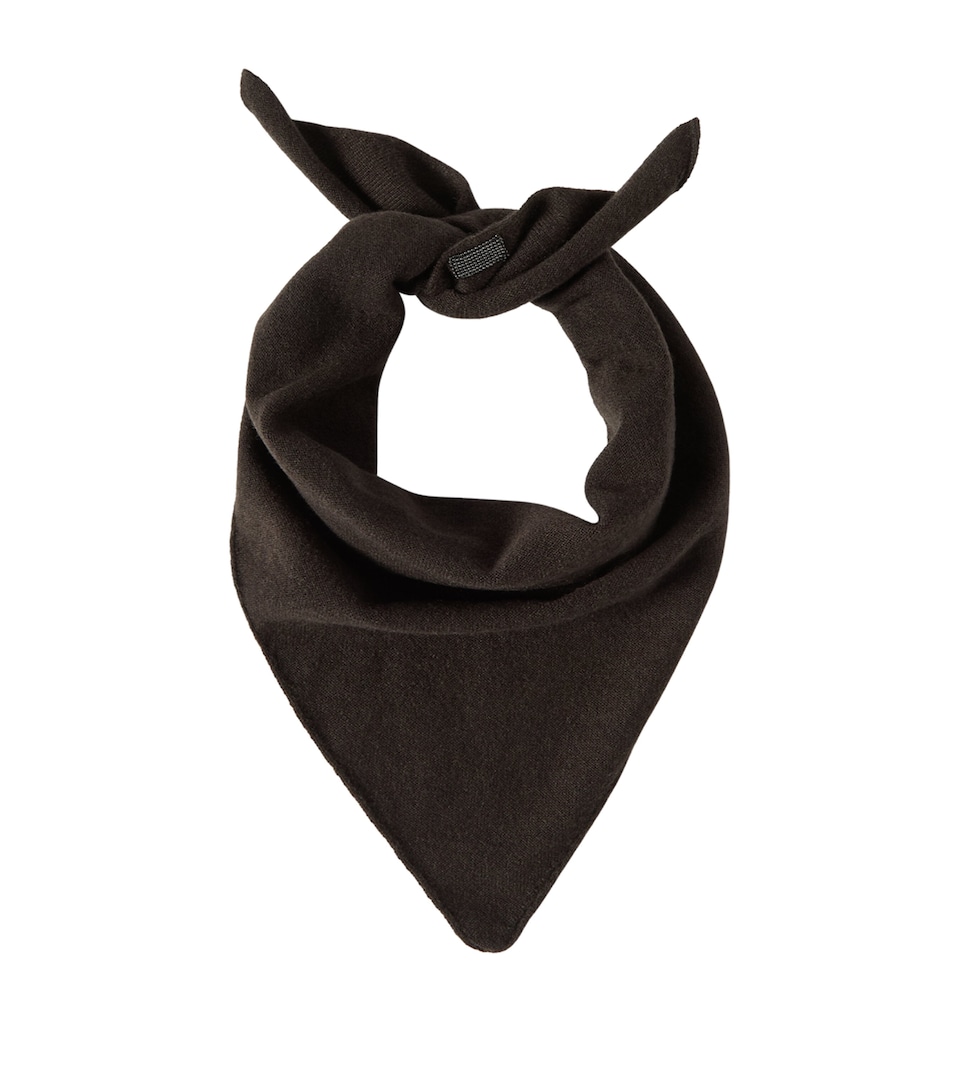 Brunello Cucinelli Womens Cashmere Scarf Coffee