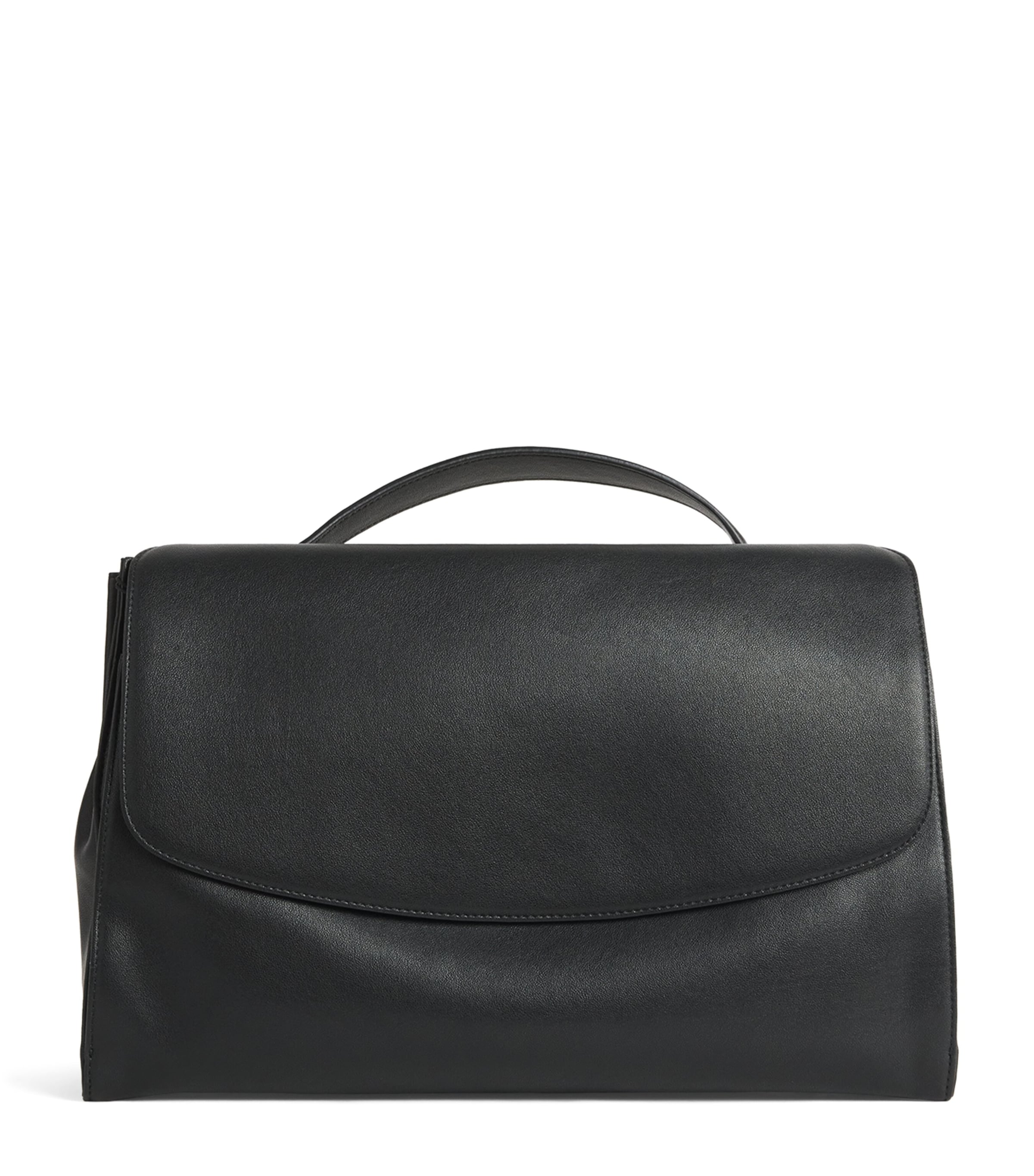System Leather Cross-Body Bag Black