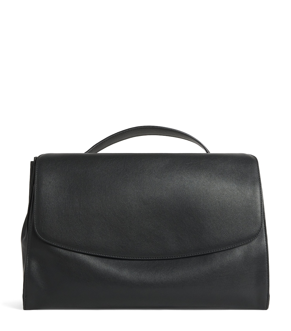 System Leather Cross-Body Bag Black