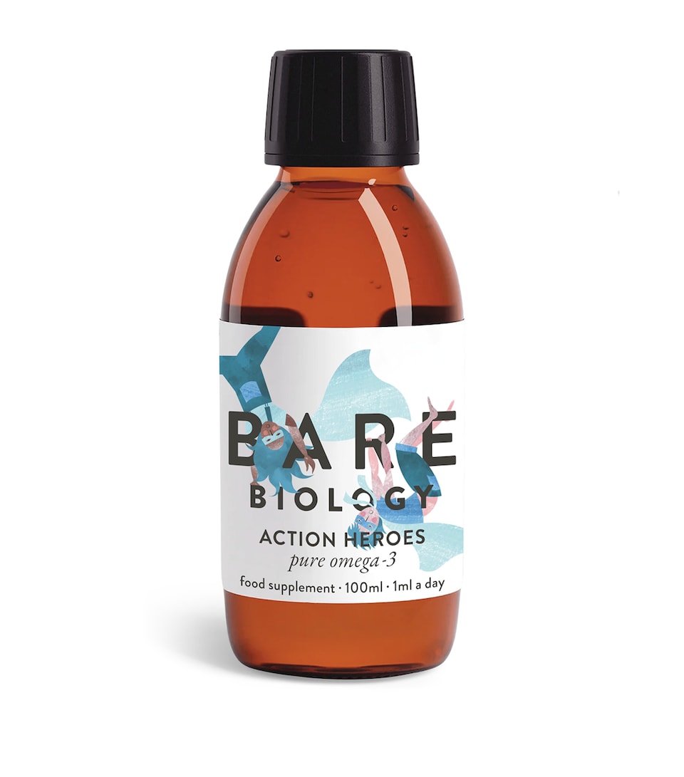 Bare Biology Action Heroes Omega-3 Daily Liquid (100ml)