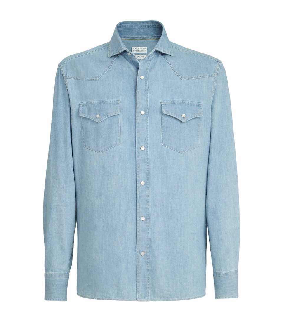 Denim Western Shirt