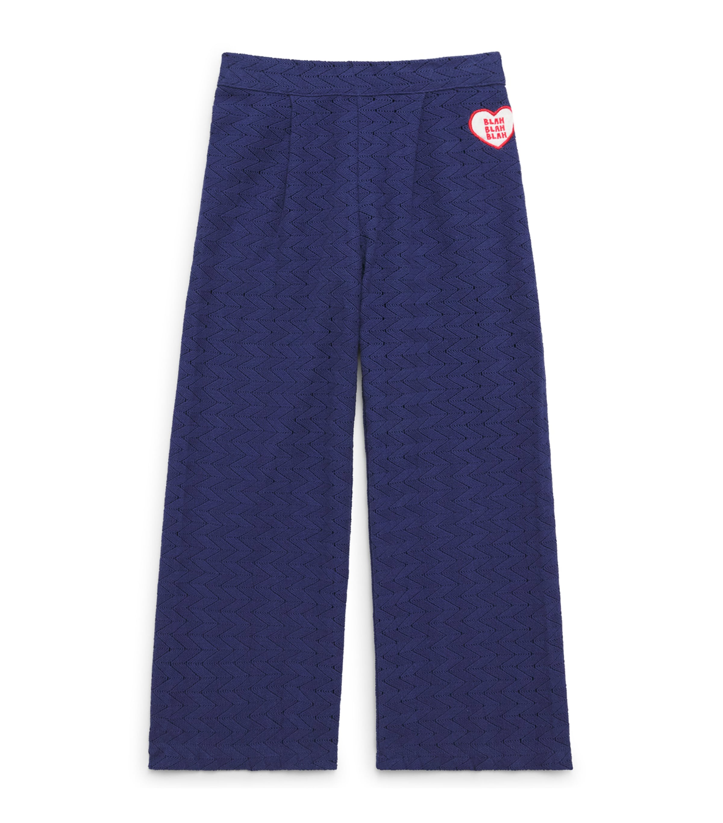 Mini Rodini Organic Cotton Knit Trousers (3-11 Years)