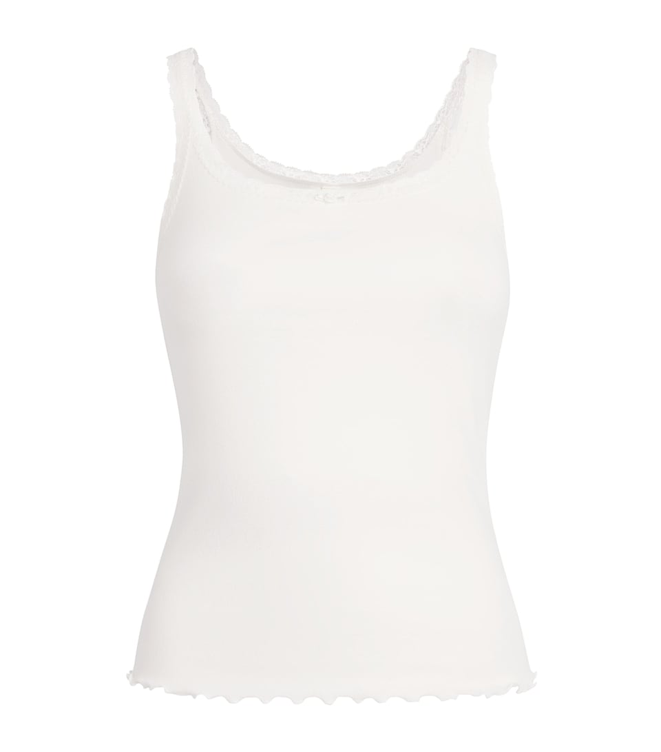 Skims Womens Pointelle Cami Pyjama Top Ivory
