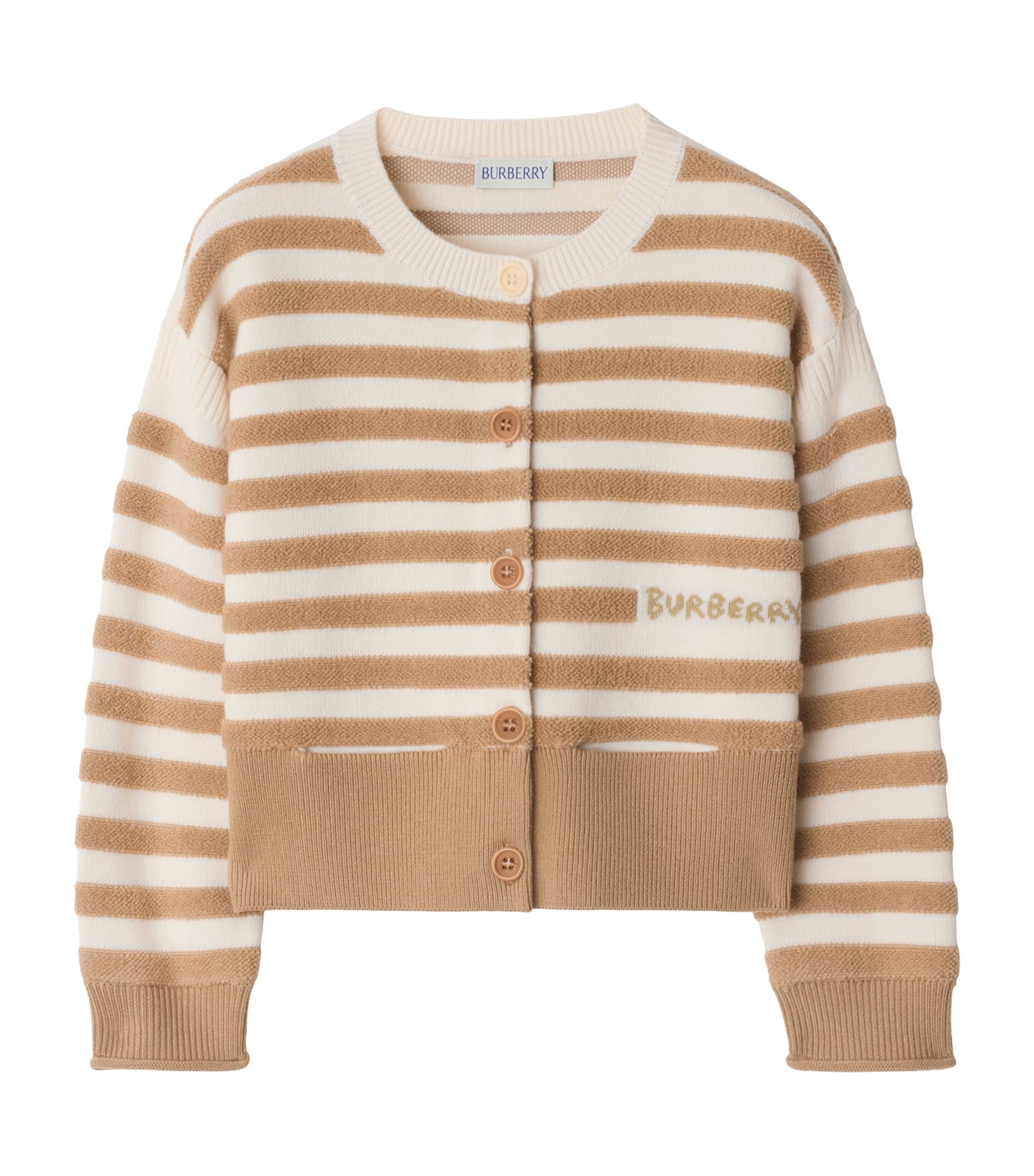 Wool Stripe Cardigan (3-12 Years)