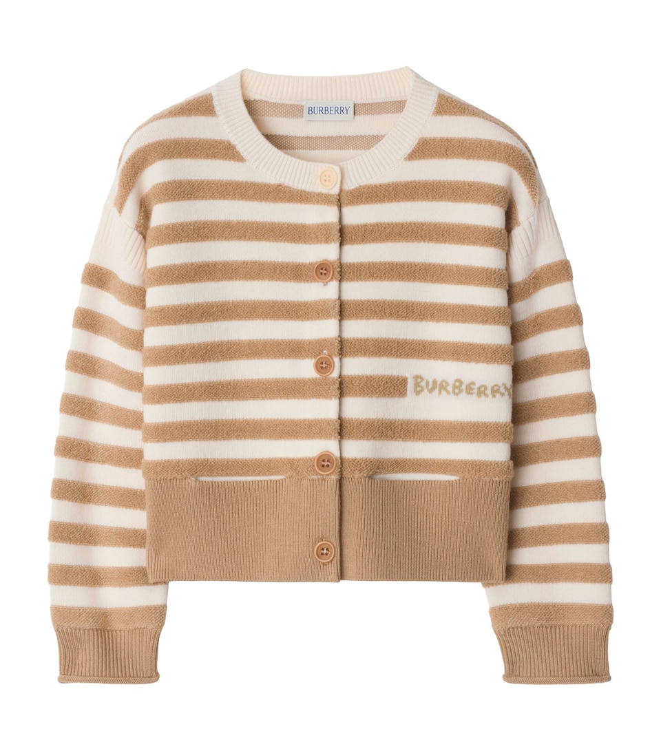 Wool Stripe Cardigan (3-12 Years)