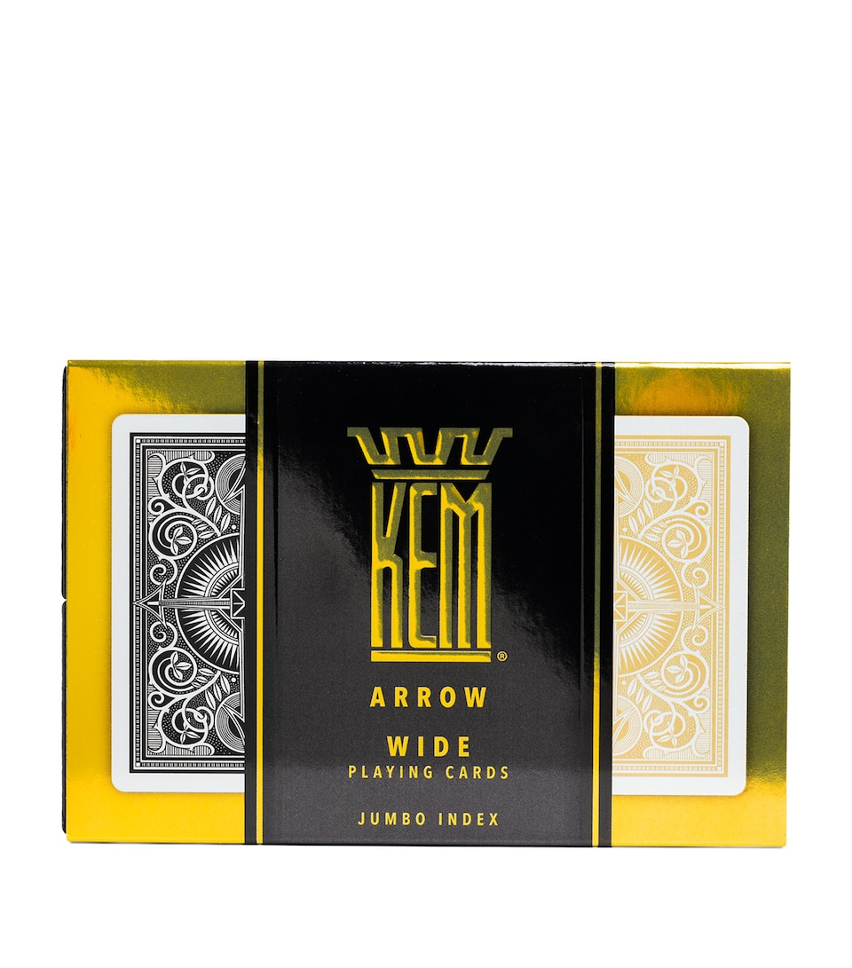 Arrow Wide Jumbo Index Playing Cards (2 Pack)