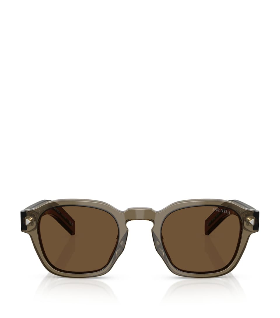 Prada Acetate Phantos Sunglasses Beige