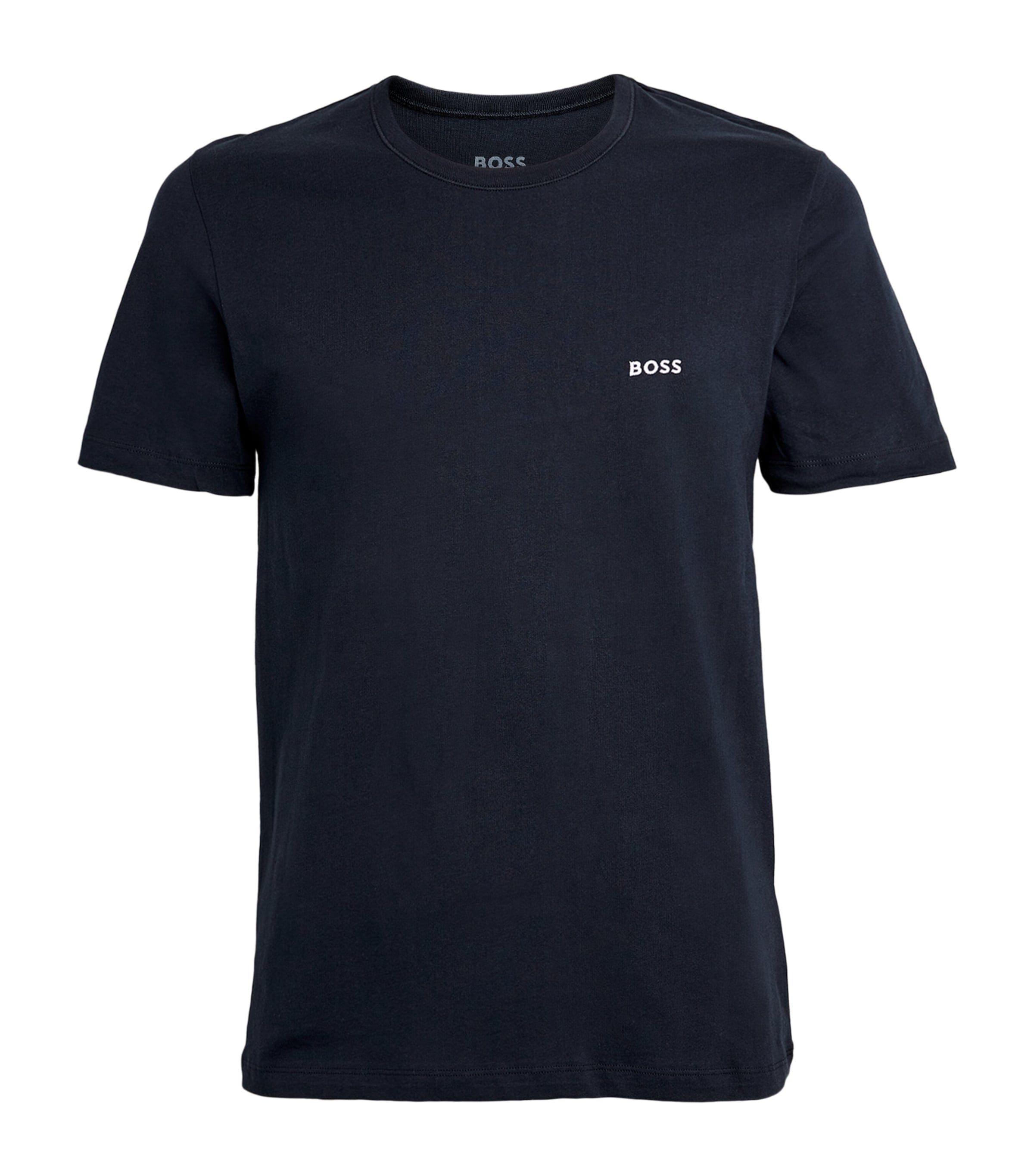 BOSS Mens Logo-Embroidered T-Shirt (Pack of 3)