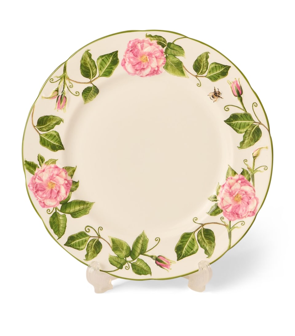 Halcyon Days Bone China The King’s Rose Audley Plate (21cm)