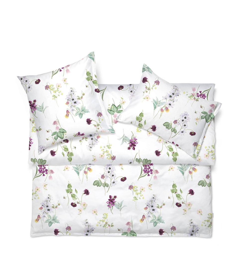 Schlossberg Freya Noblesse Oxford Pillowcase (50cm x 75cm) Blanc