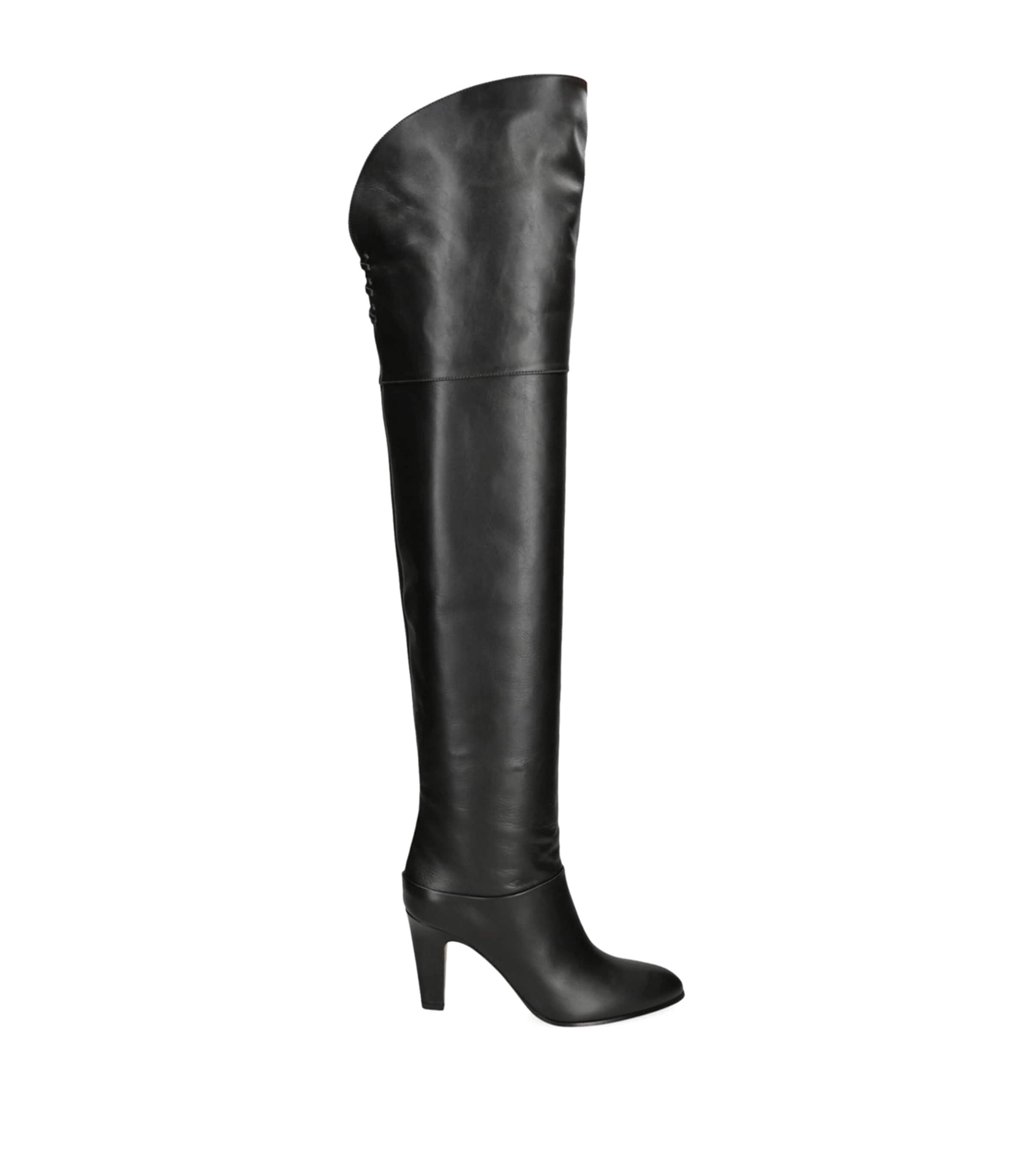 Leather Eve Over-The-Knee Boots 85