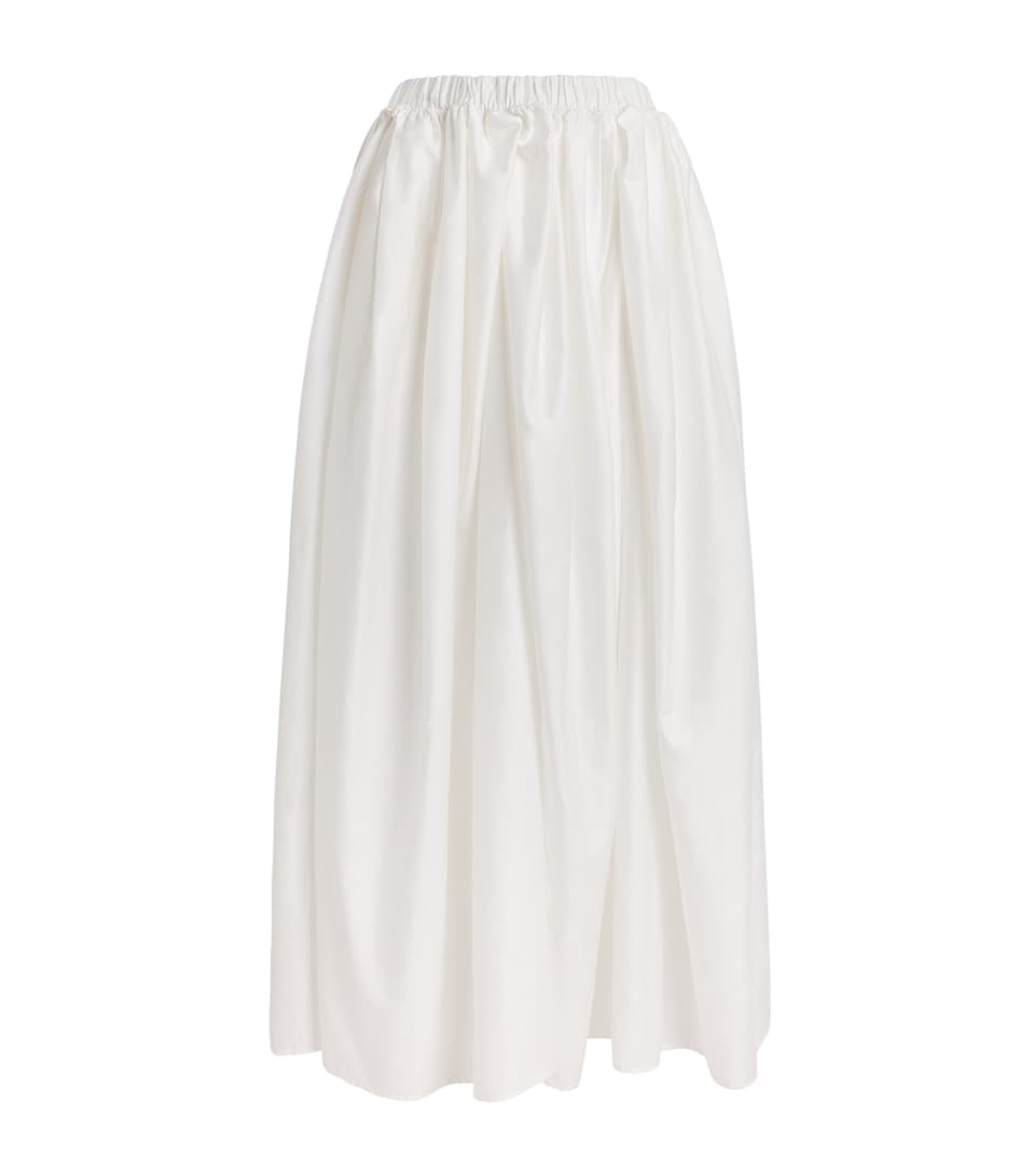 CAMILLA AND MARC Womens Cotton Zaya Maxi Skirt Cream Mcrm