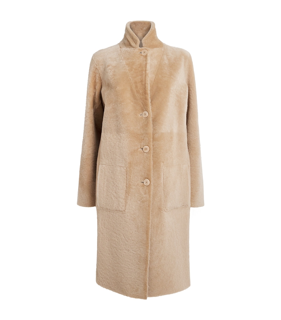 Shearling Reversible Brittany Coat