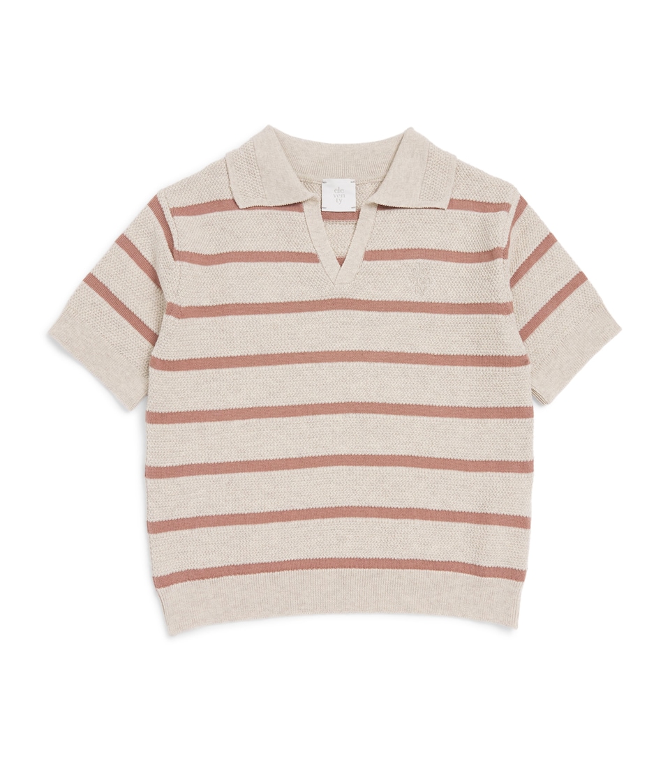 Cotton Stripe Polo Shirt (2-16 Years)