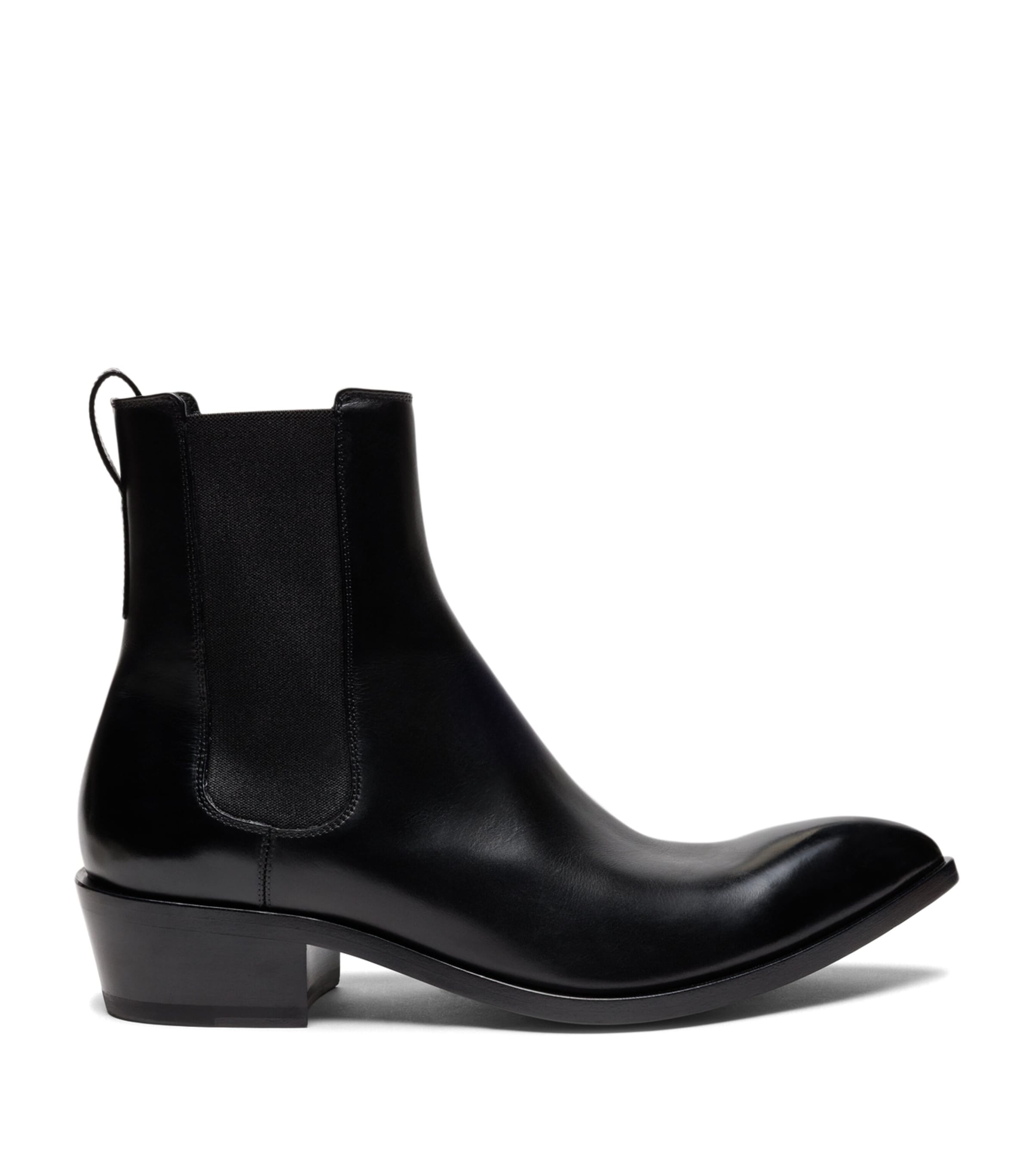 TOM FORD Leather Formal Chelsea Boots Naa
