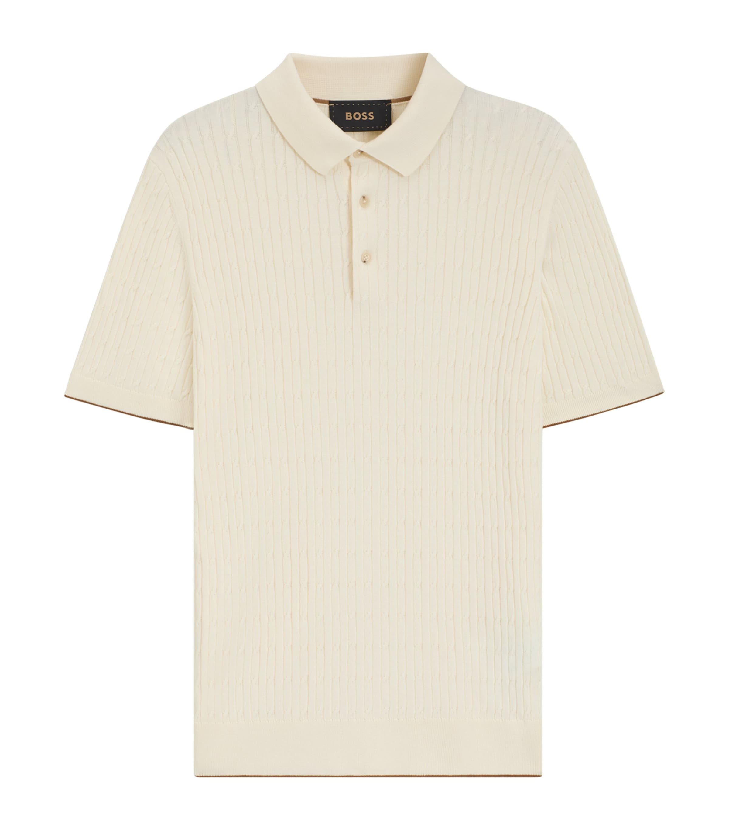 Silk-Cotton Polo Shirt