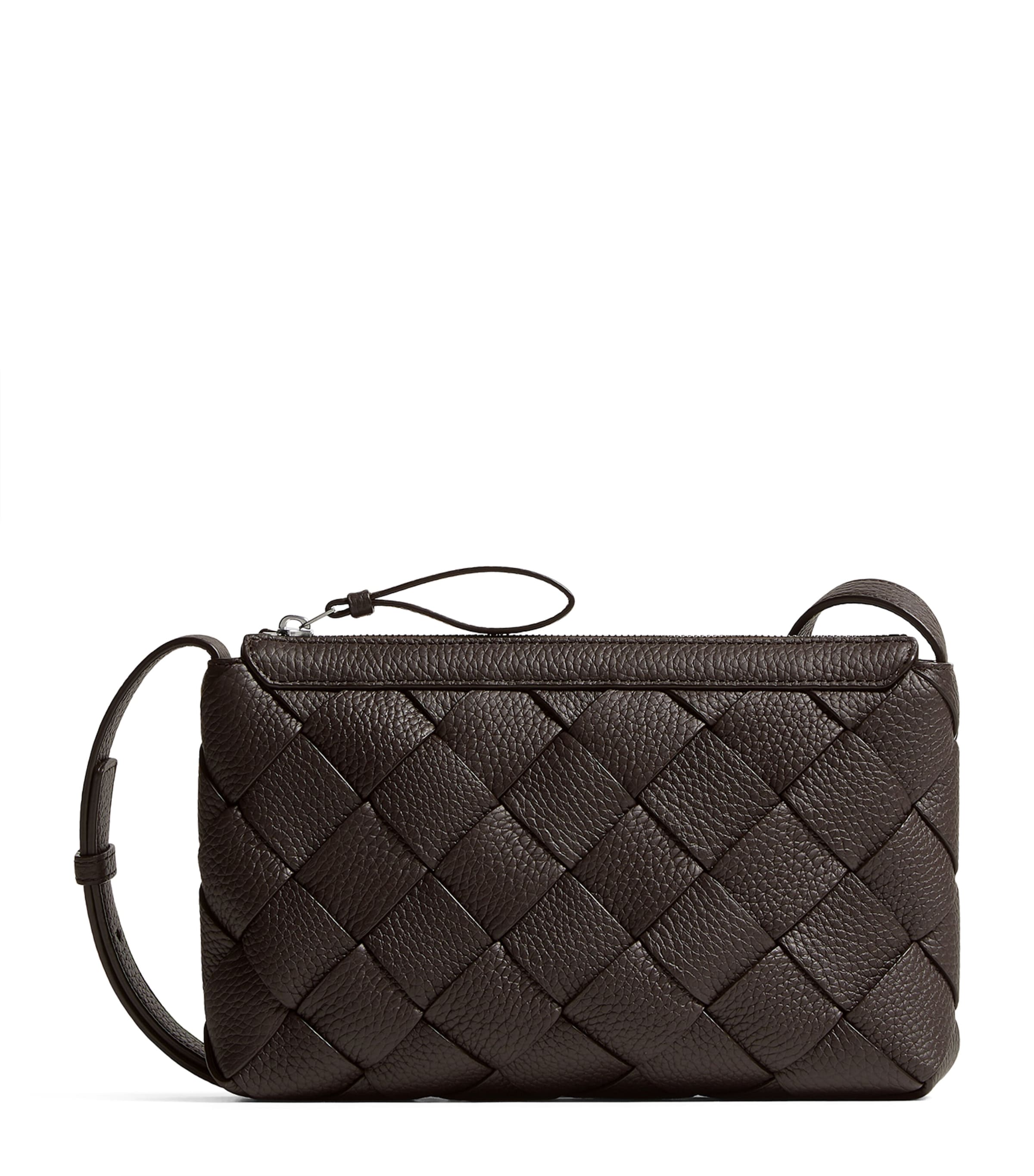Bottega Veneta Leather Diago Cross-Body Bag