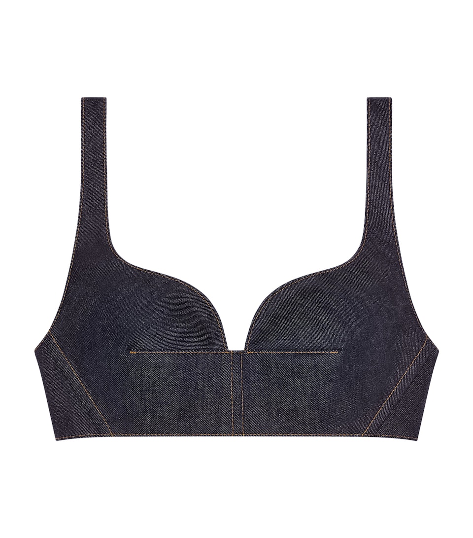 Denim Sculpted Bra