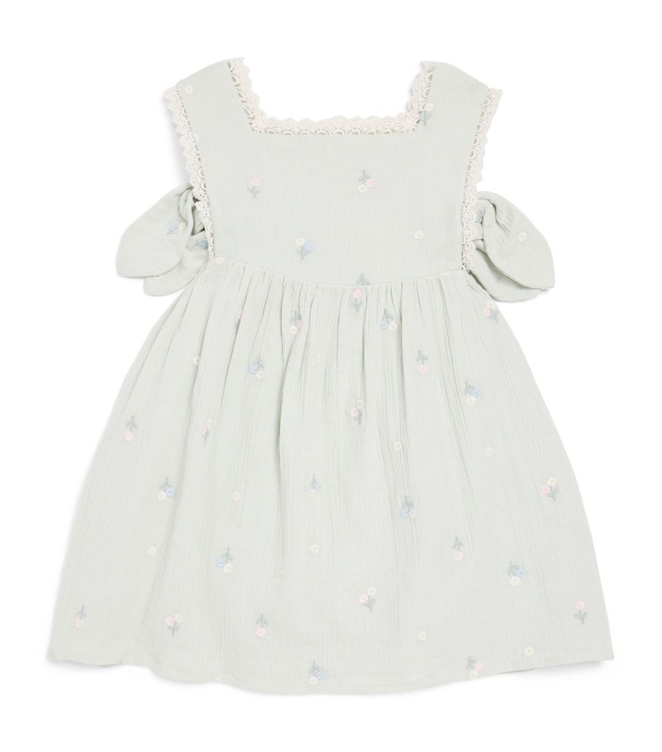 Louise Misha Organic Cotton Aloisa Dress (3-4 Years) Flrl