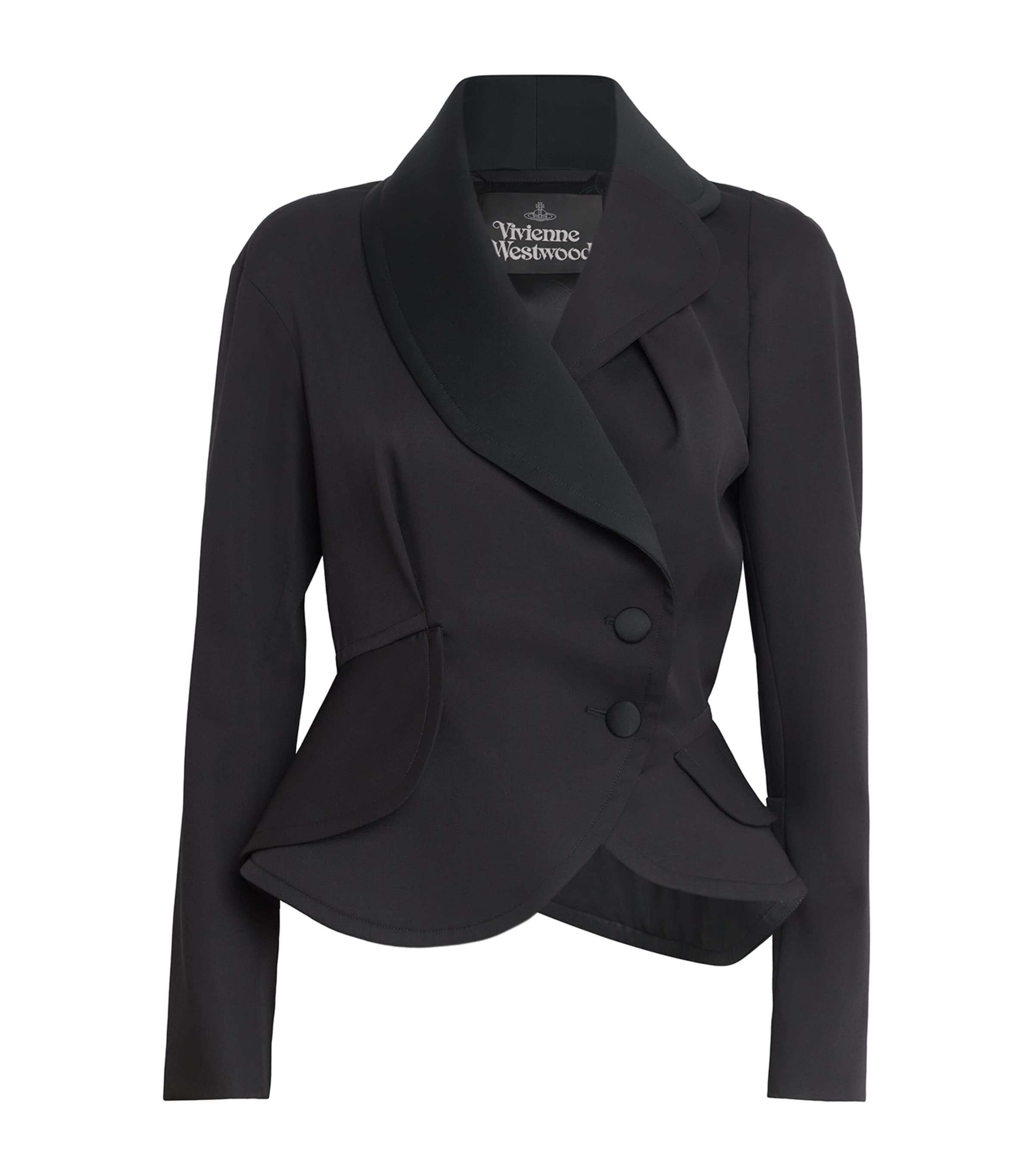 Wool Asymmetric Stormy Jacket