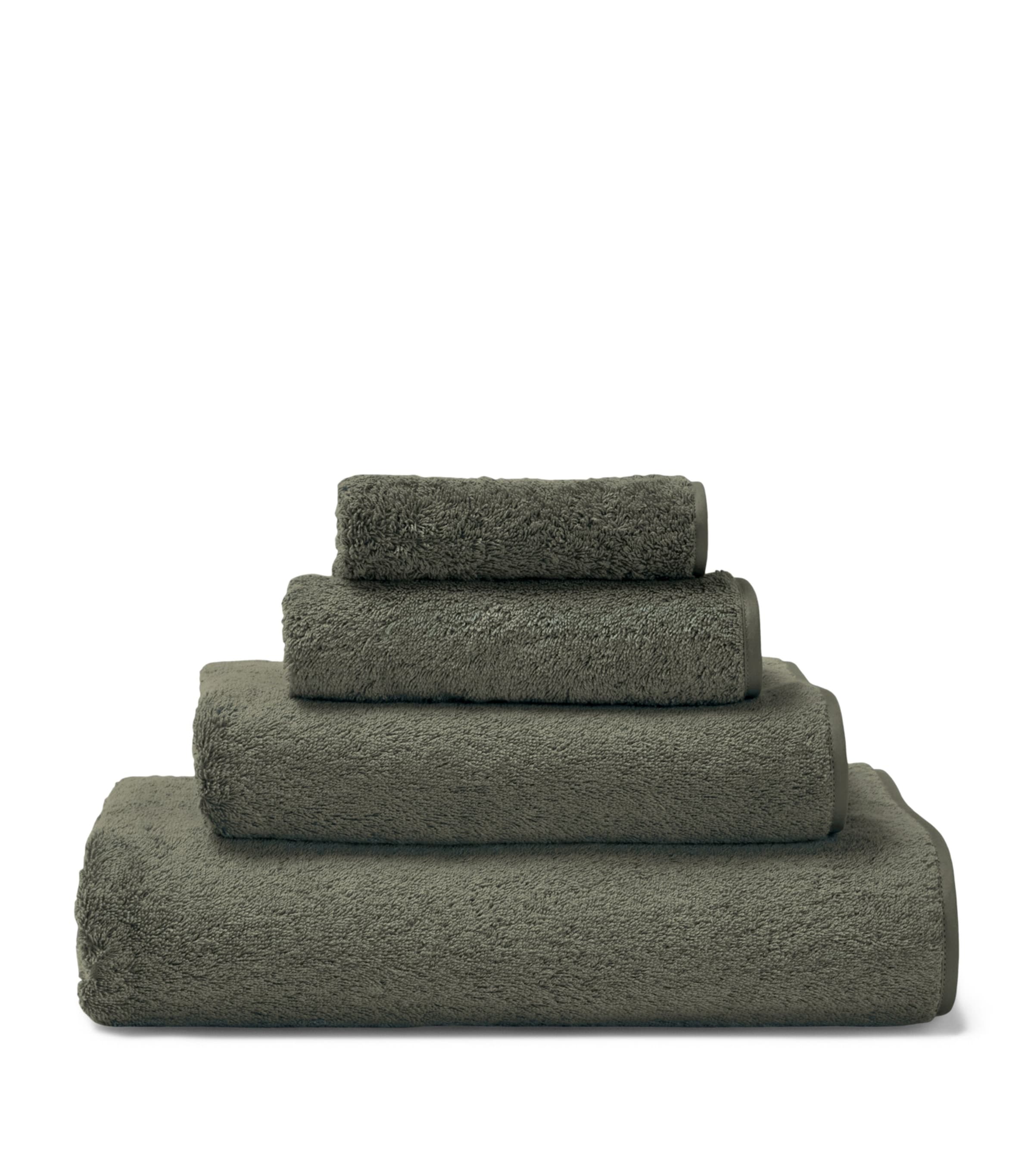 Frette Unito Guest Towel (40cm x 60cm) Verdigris