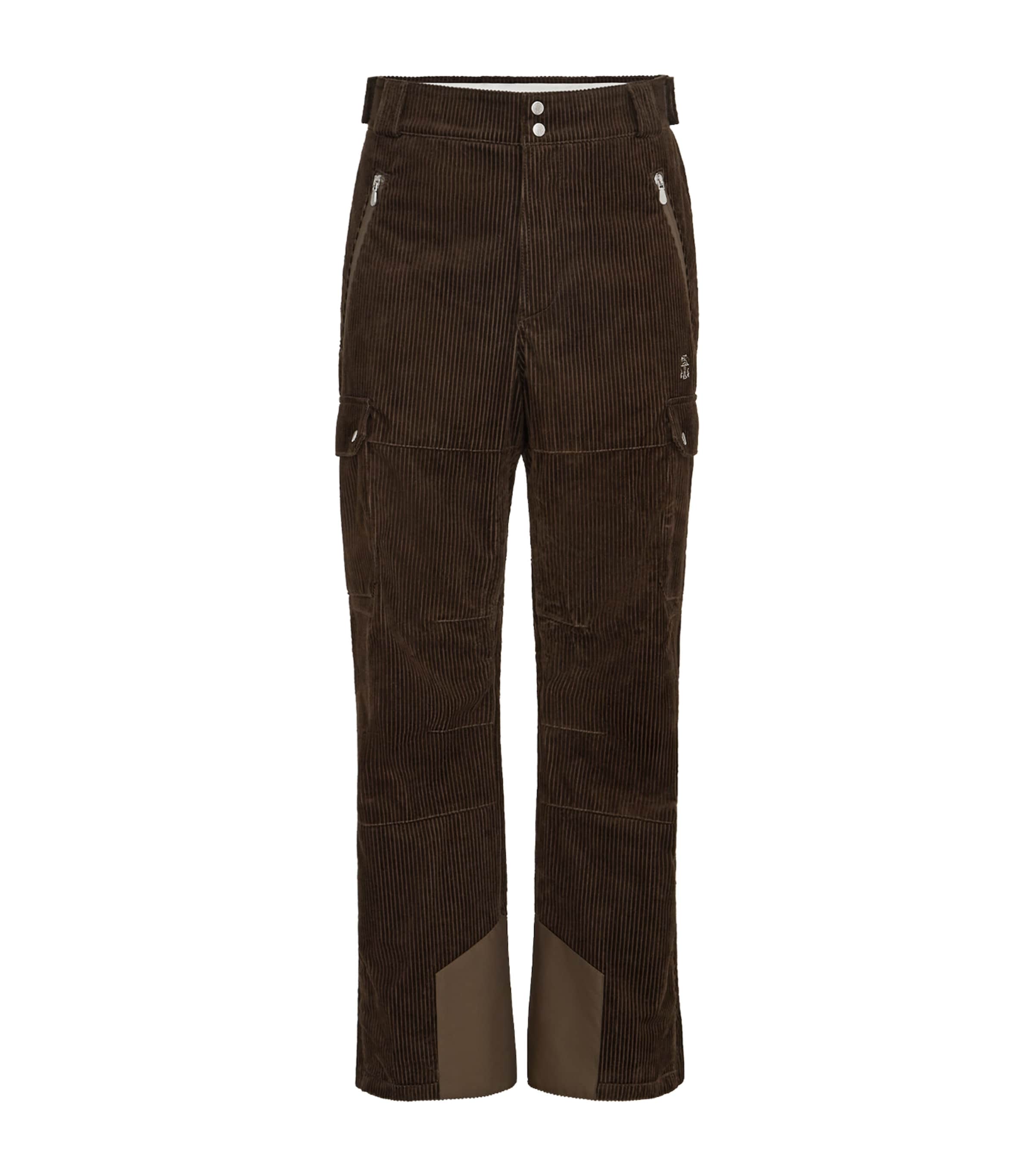 Brunello Cucinelli Mens Cotton Corduroy Mountain Trousers