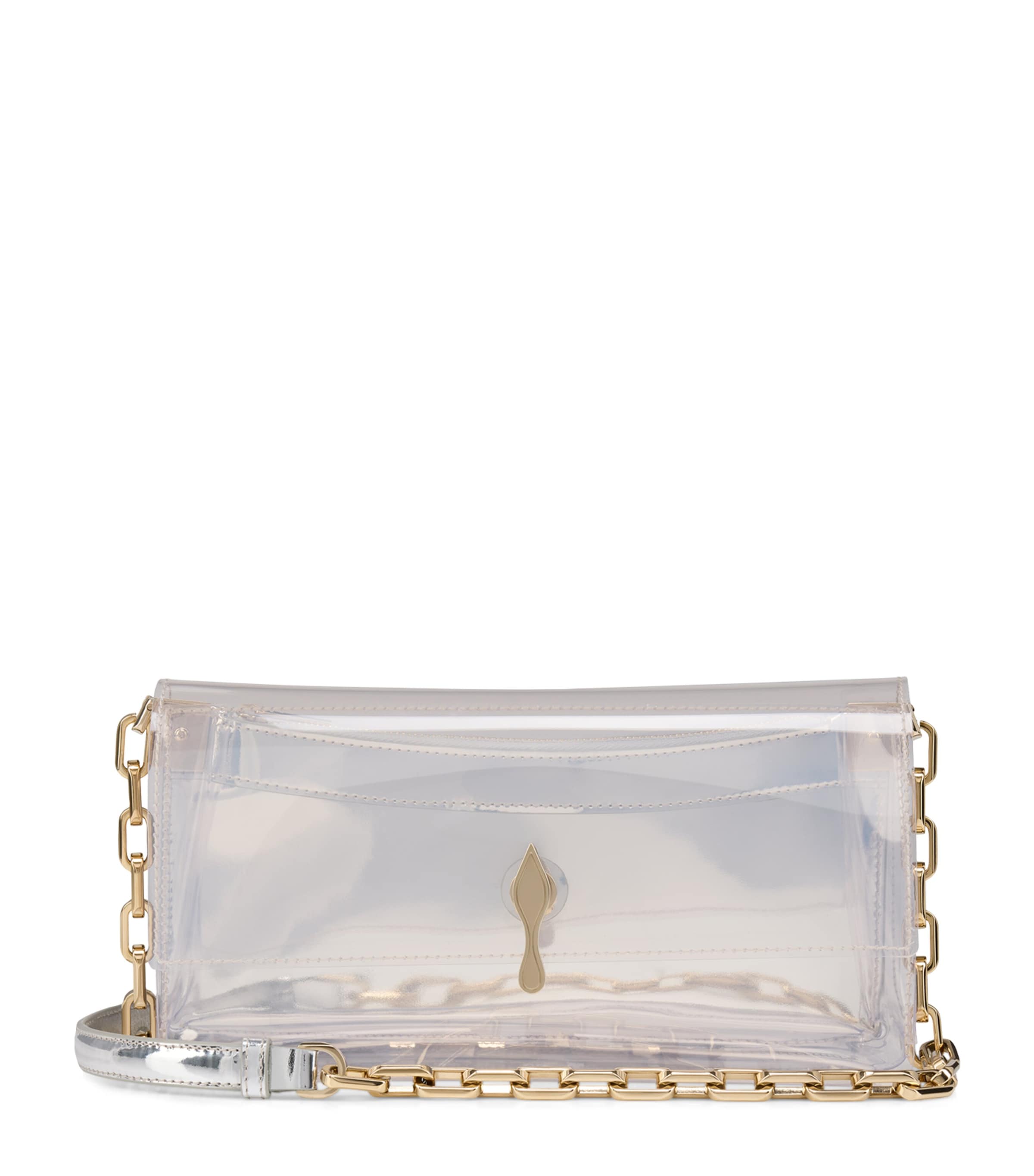 Christian Louboutin Bettina Transparent Clutch Bag
