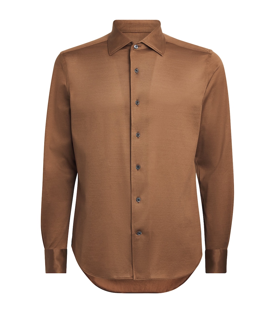 Cotton Long-Sleeve Shirt