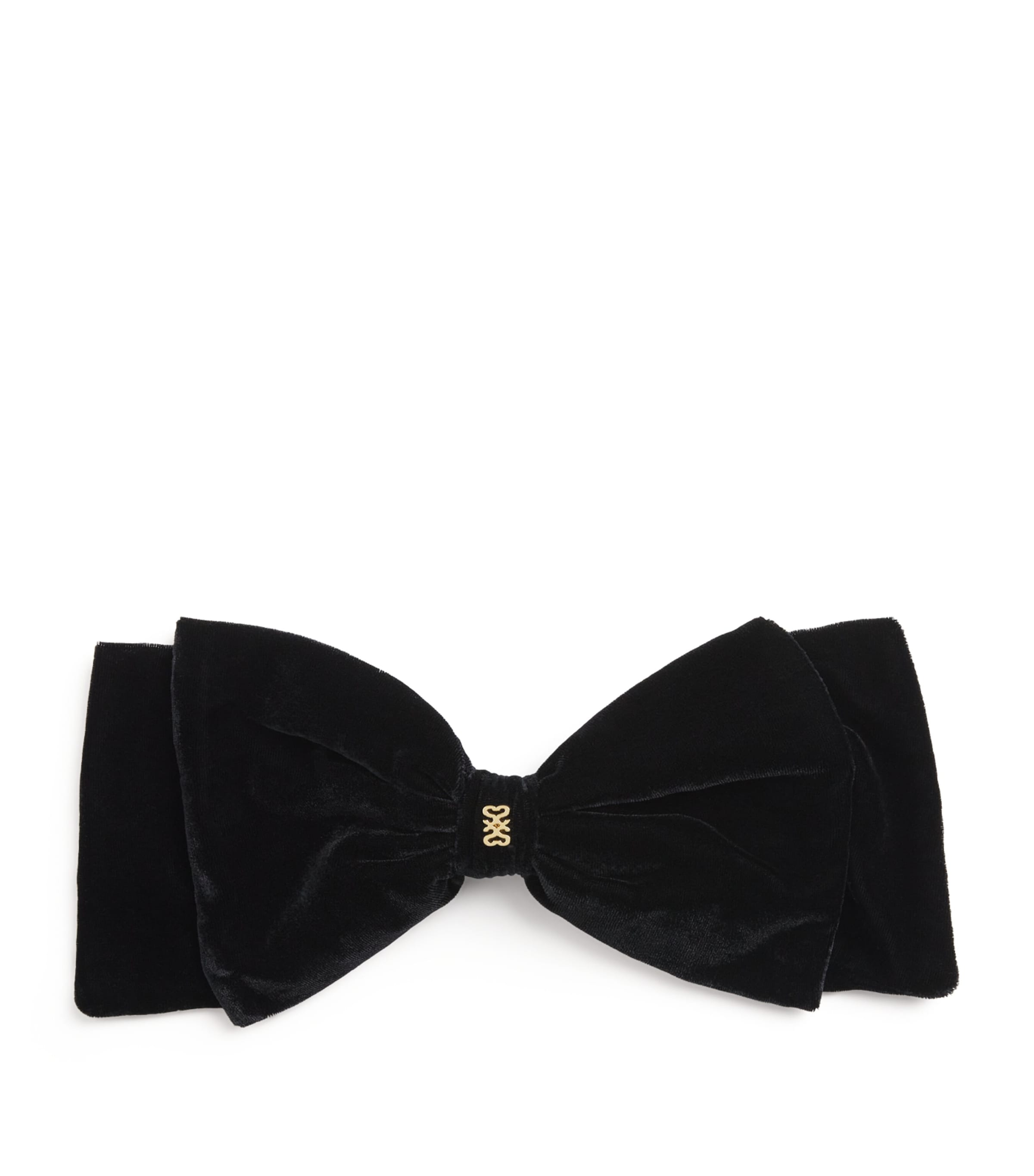 Velvet Bow Hair Clip