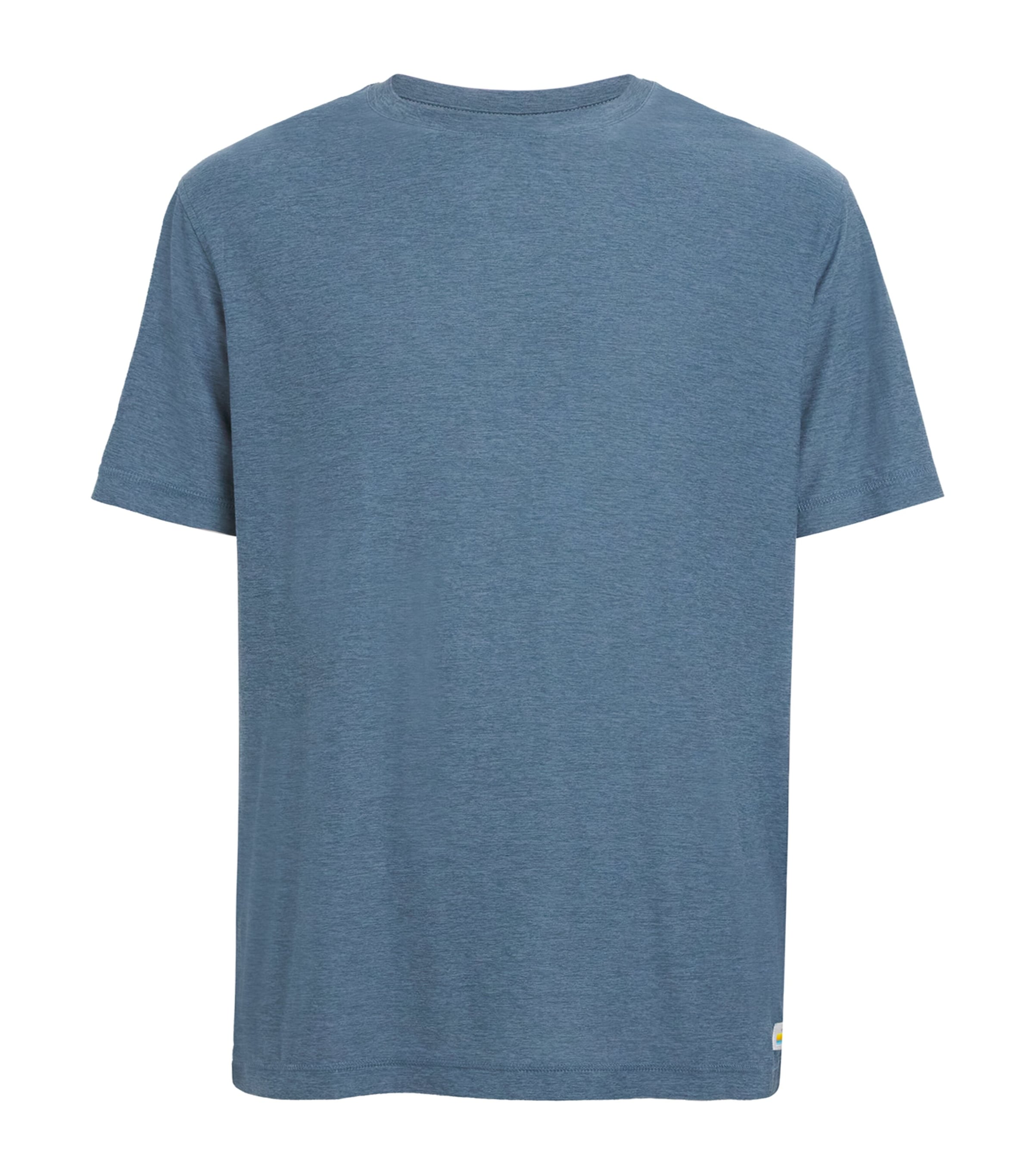VUORI Mens Strato Tech T-Shirt Beh Blue Sea Heather