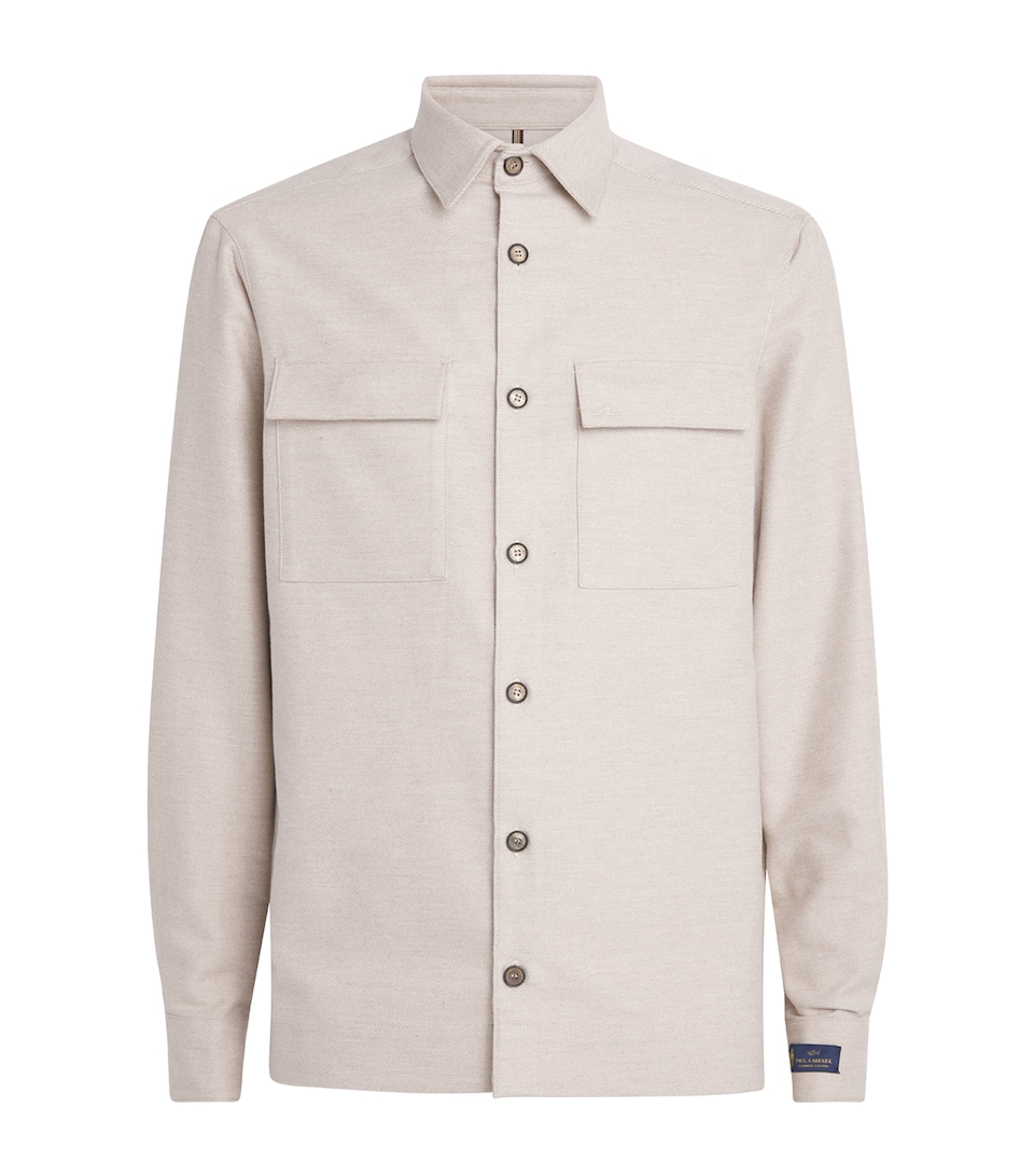 Cotton-Cashmere Overshirt