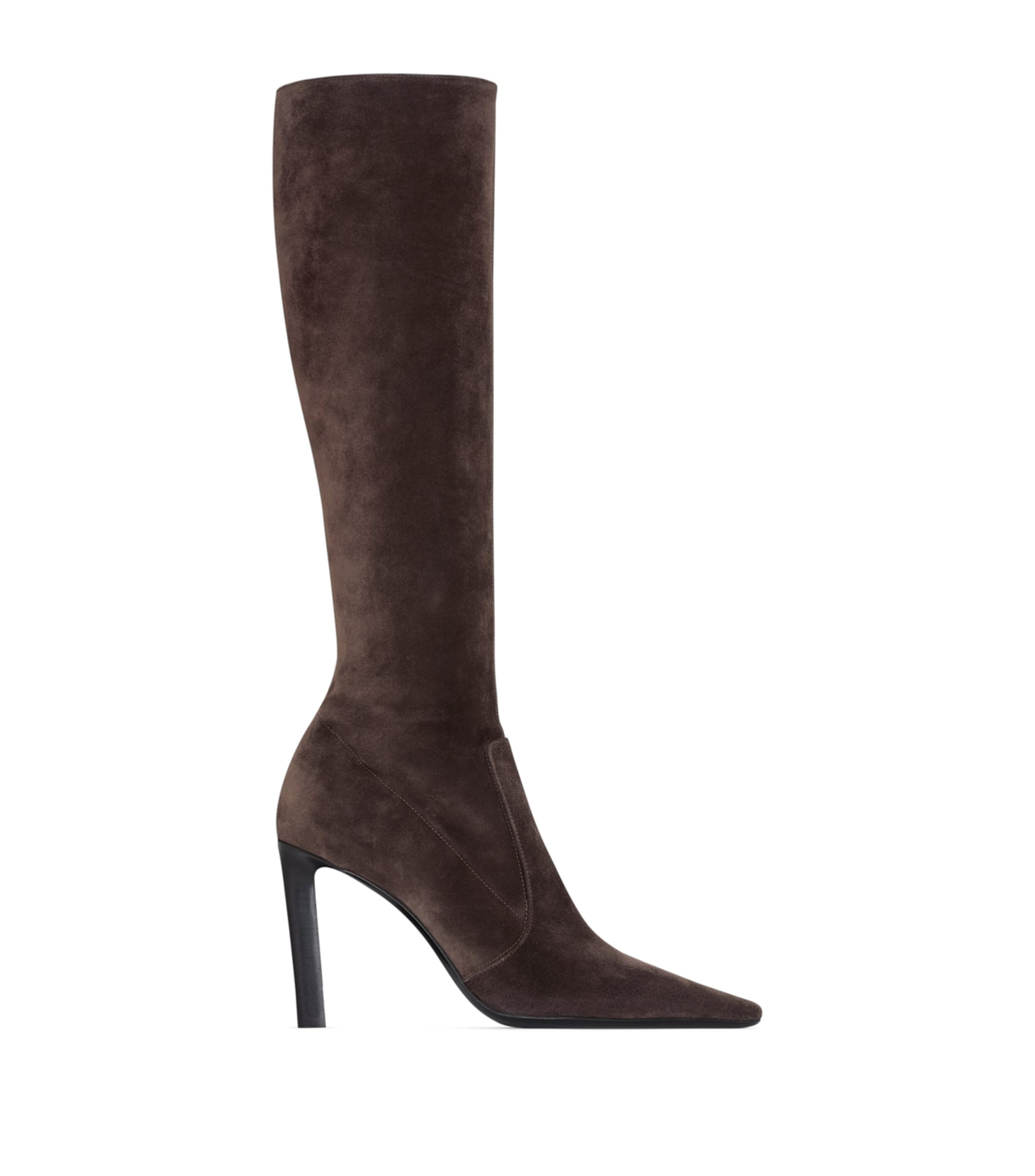 Saint Laurent Leather Francoise Knee-High Boots 95