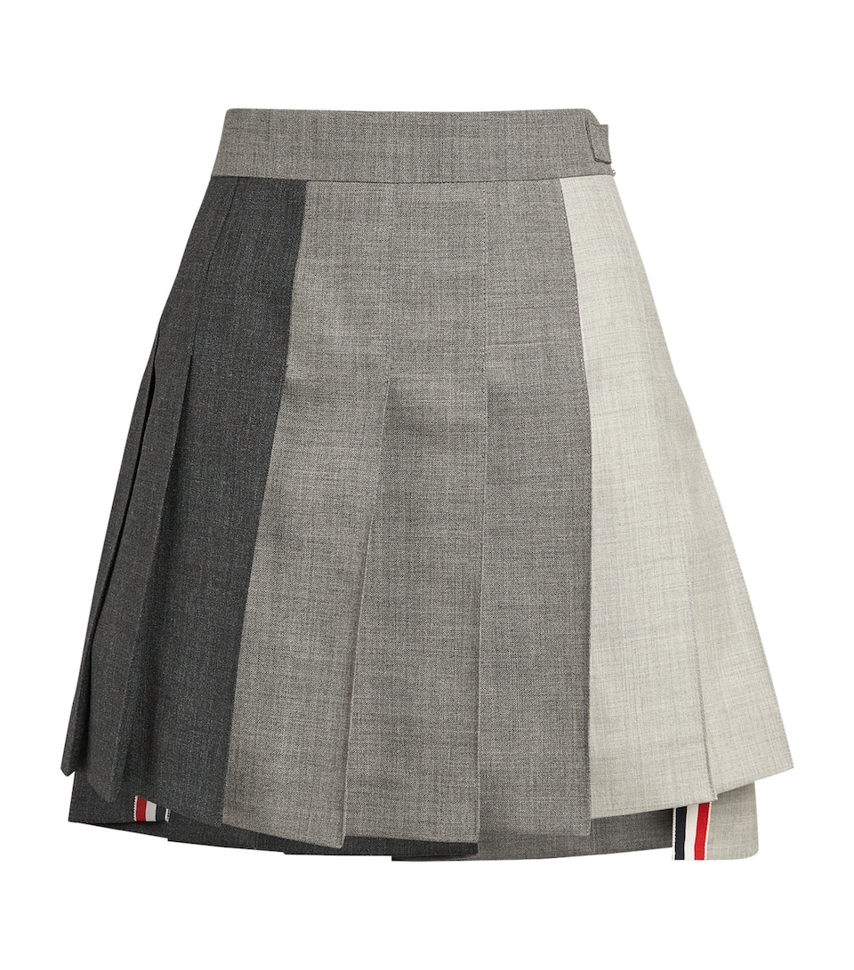 Pleated Mini Skirt