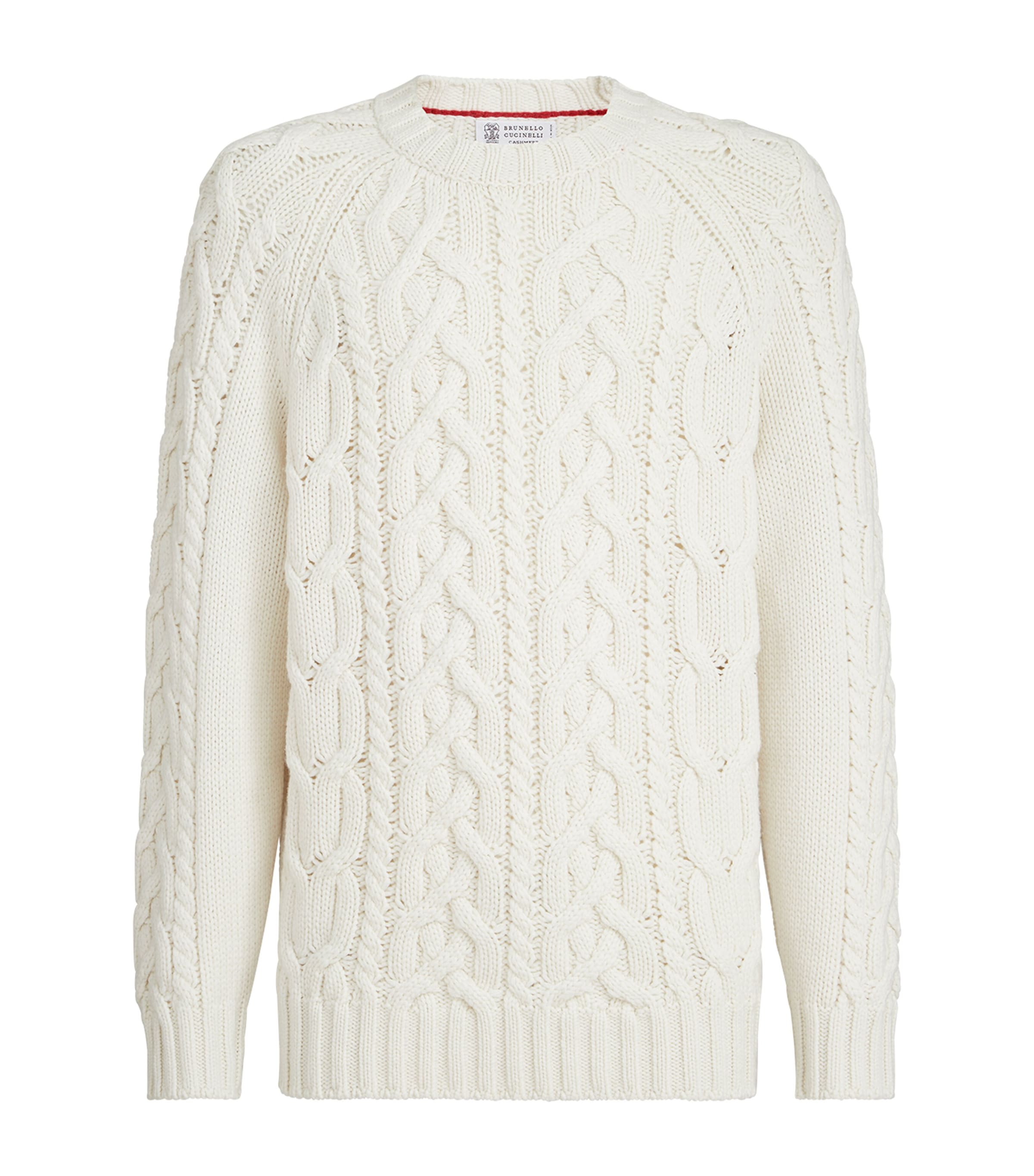 Cashmere Cable-Knit Sweater