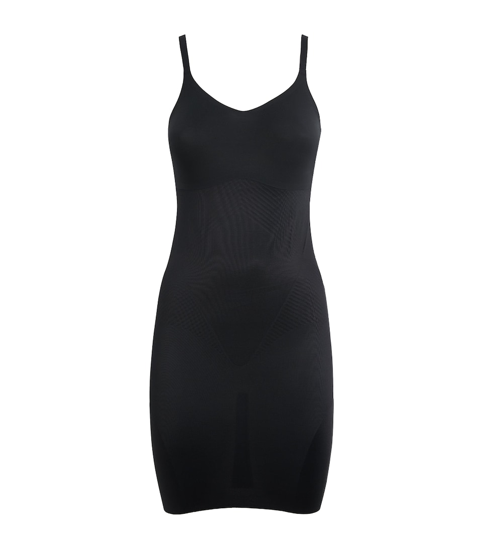 SPANX Womens SPANXThinstincts 2.0 Shaping Slip Dress Very Black