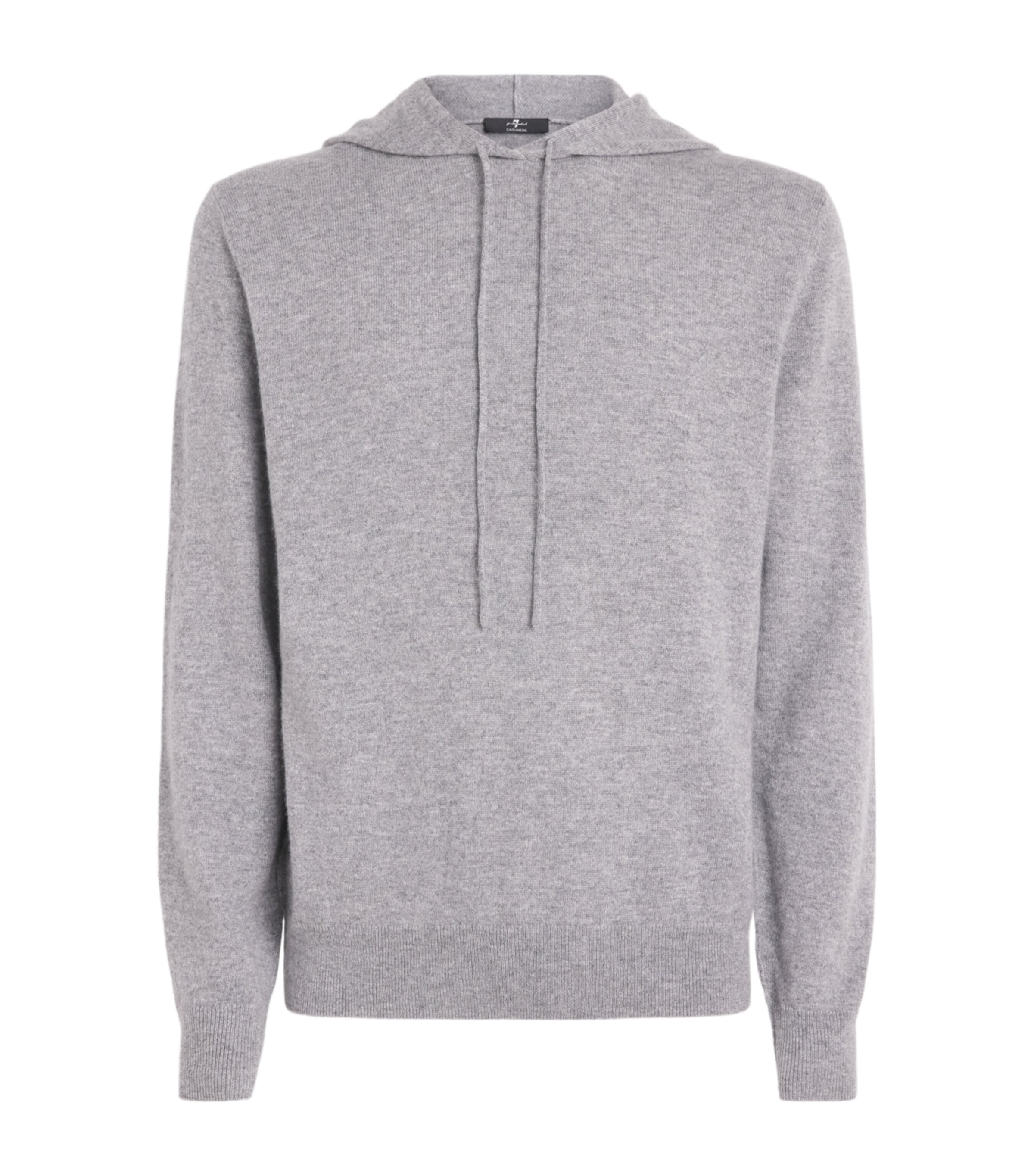 7 For All Mankind Mens Cashmere Hoodie Cashmere Slate