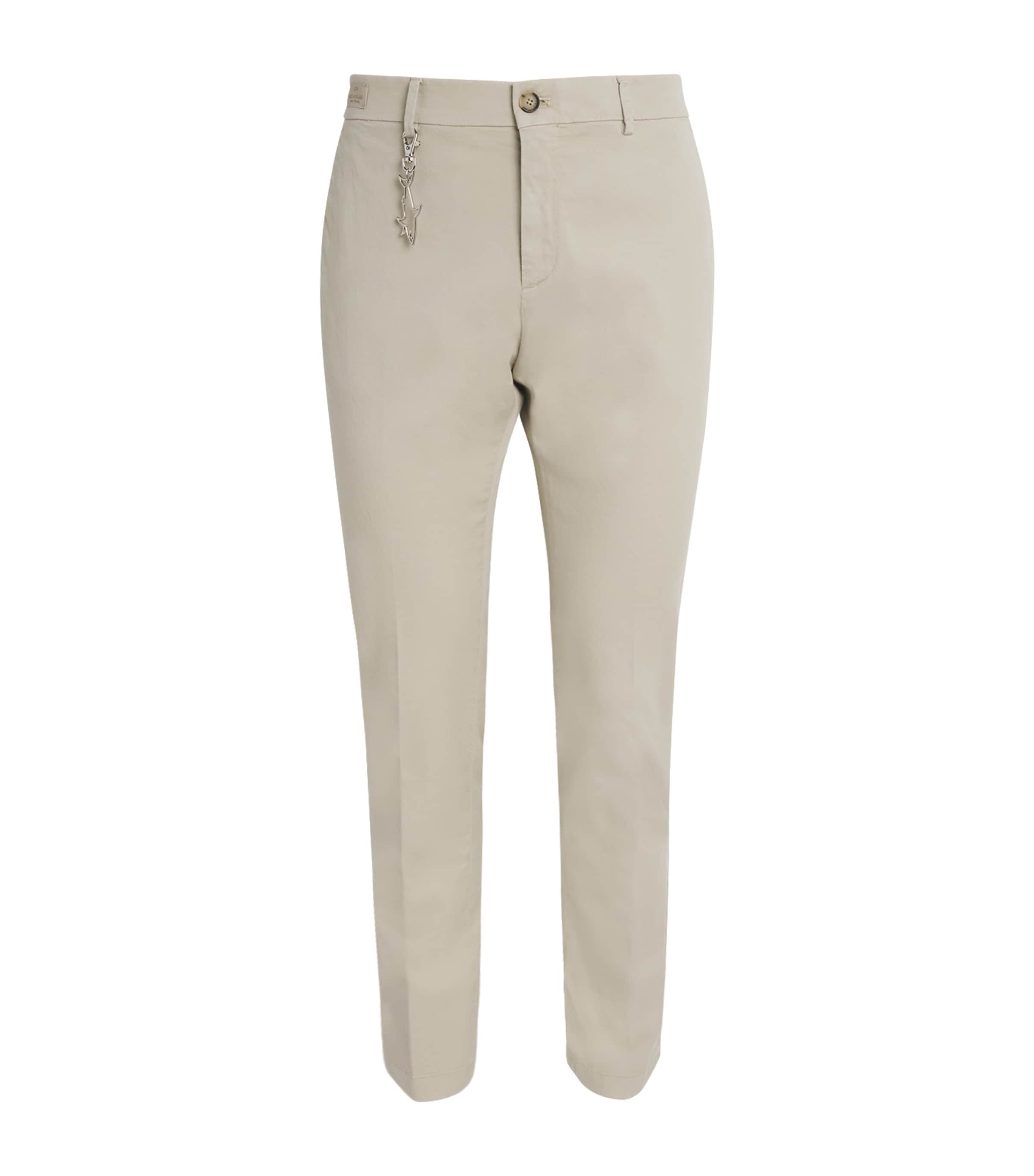 Cotton-Blend Chinos