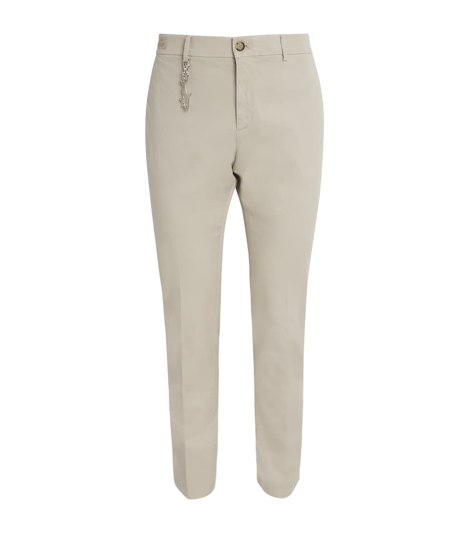 Cotton-Blend Chinos