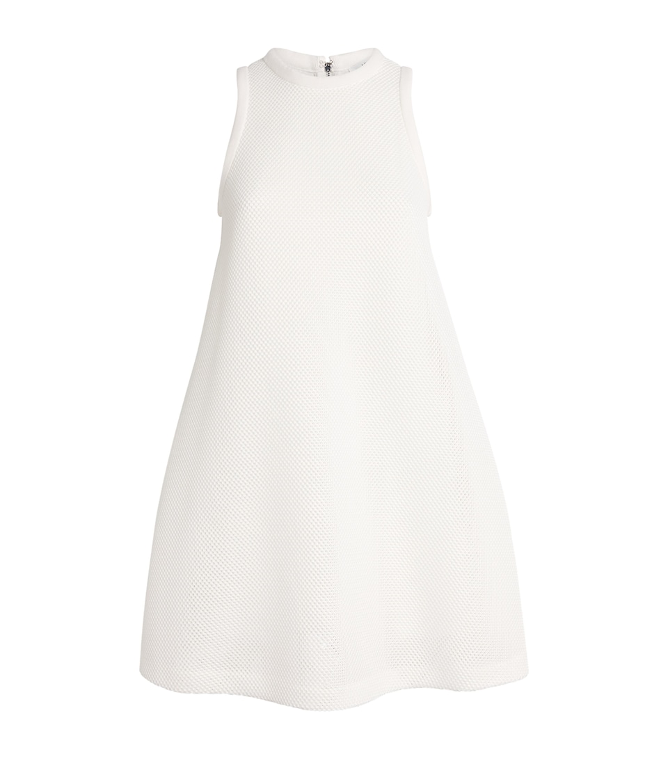 Mesh Jersey Mini Dress