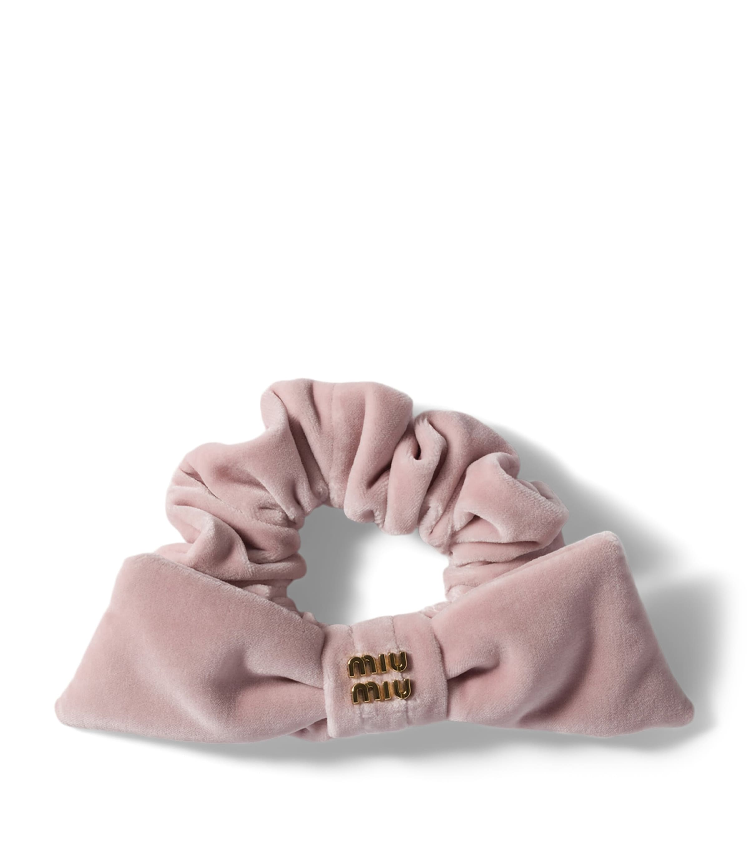 Velvet Bow Scrunchie