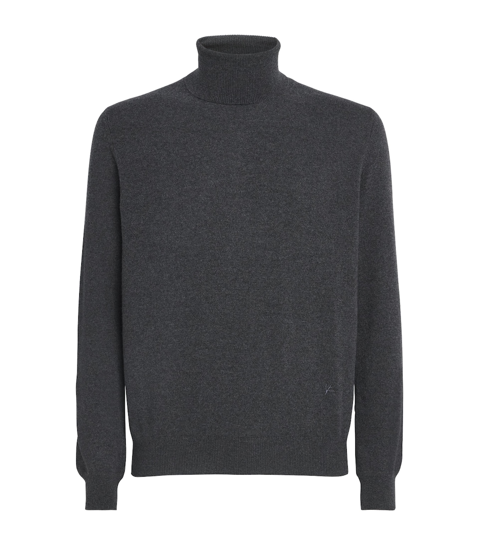 Isaia Mens Cashmere Rollneck Sweater
