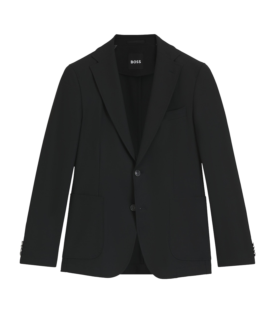 BOSS Mens Single-Breasted Slim Blazer