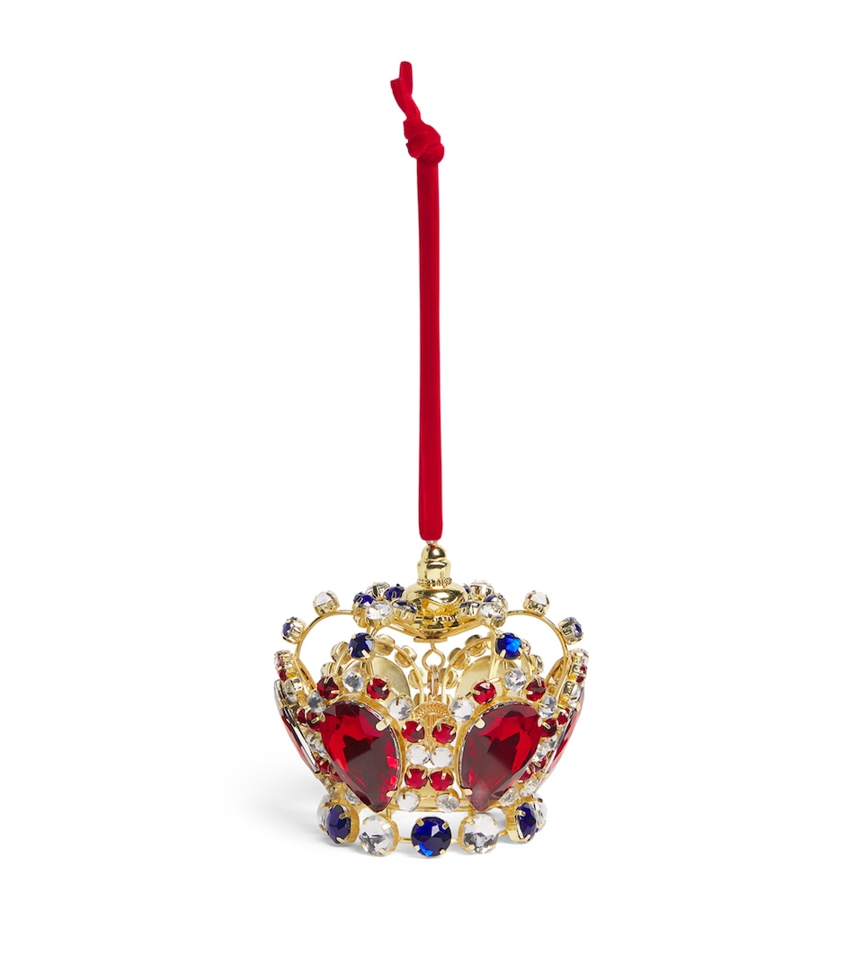 Harrods Embellished Crown Tree Decoration