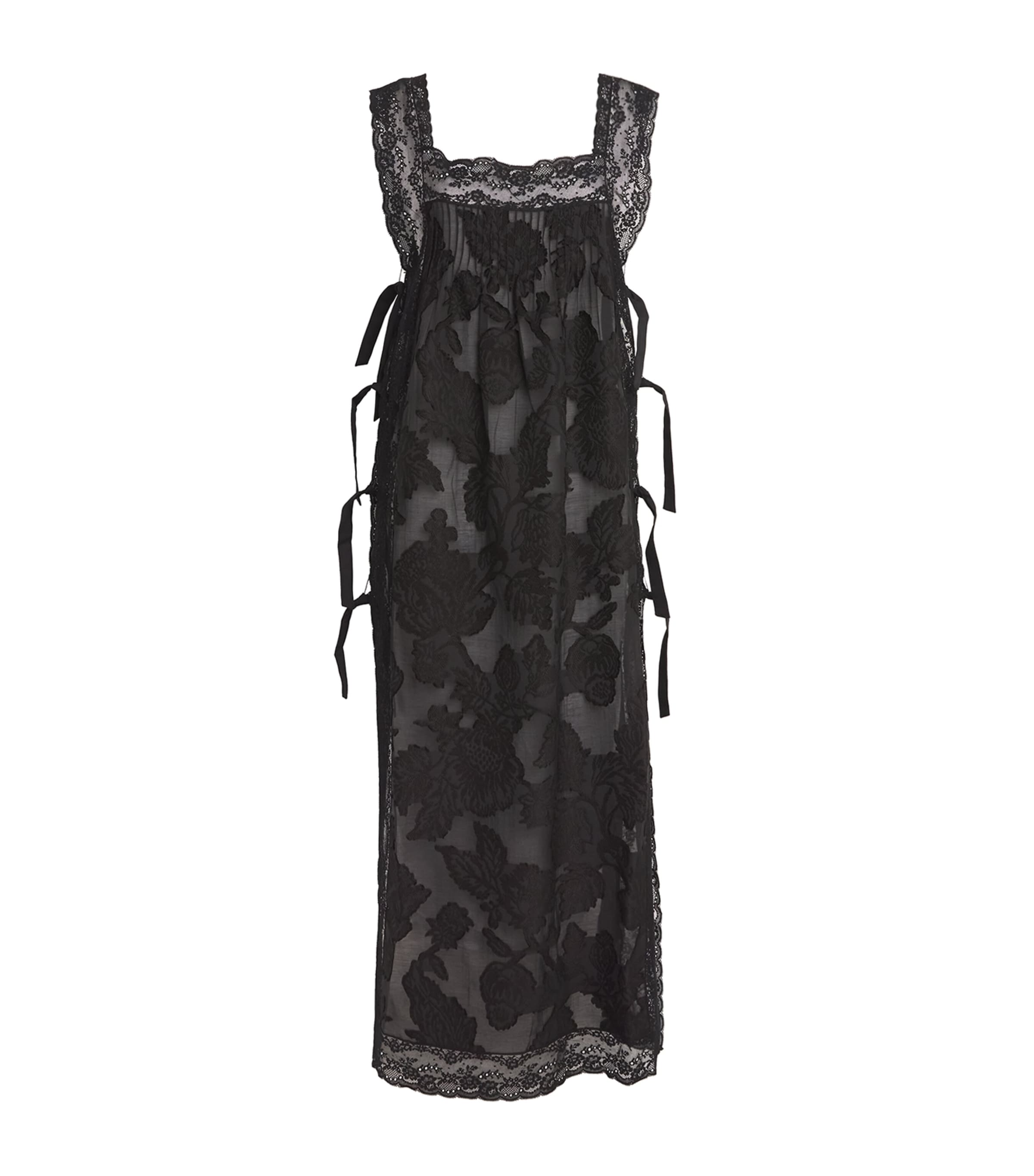 Lace-Trim Fiocchini Nightdress