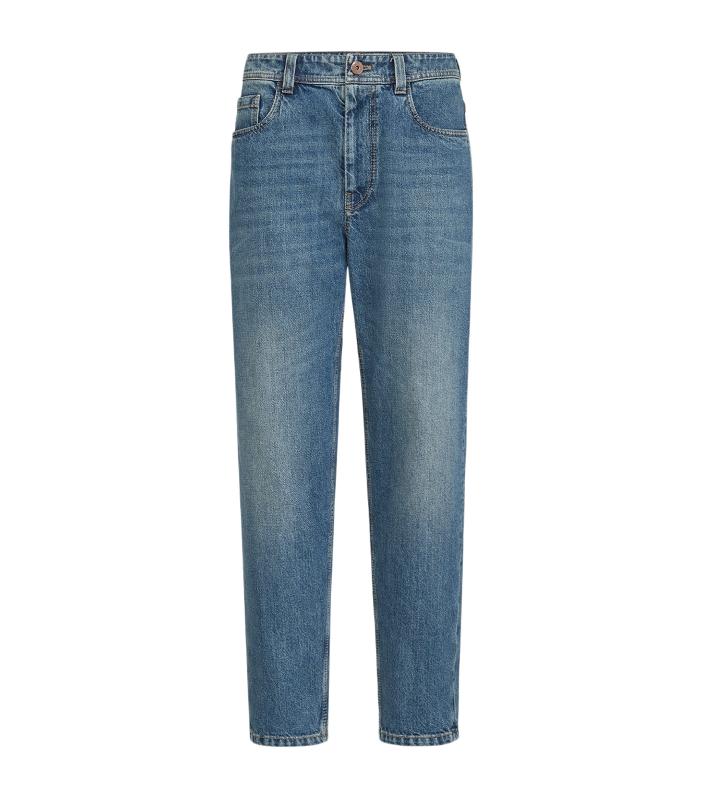 Authentic Cotton Straight Jeans