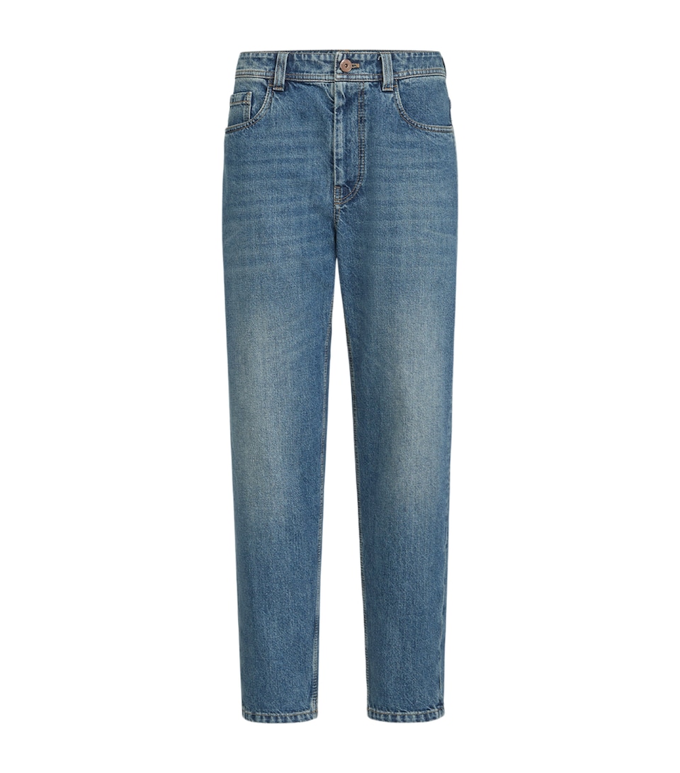Authentic Cotton Straight Jeans