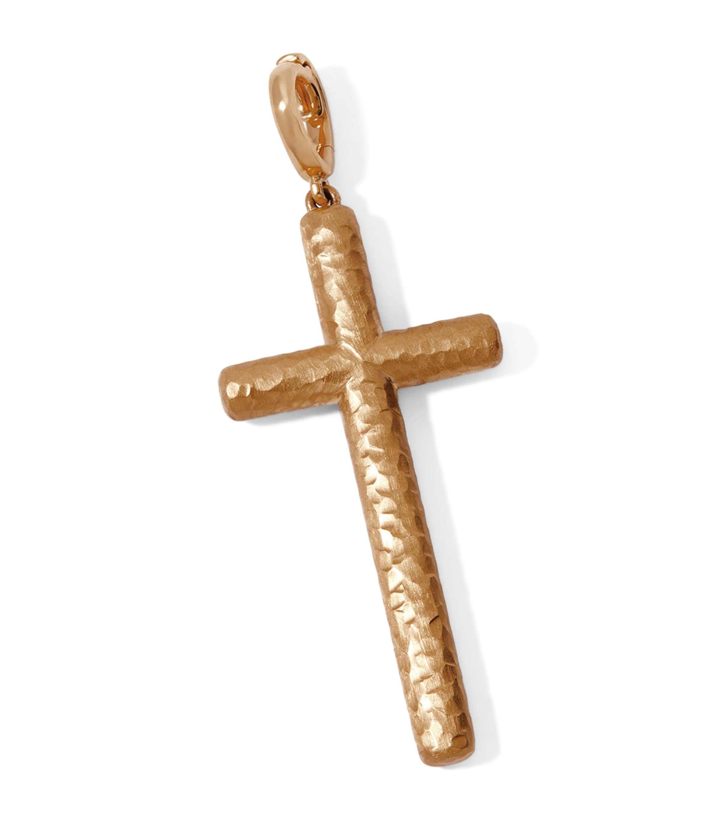 Annoushka Yellow Gold Touch Wood Cross Charm