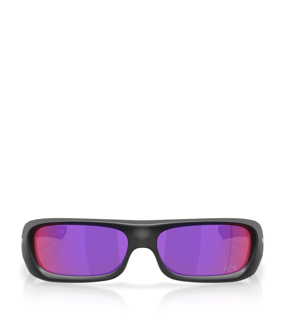 Oakley Kylian Mbappé Signature Series Permian Rectangle Sunglasses Black