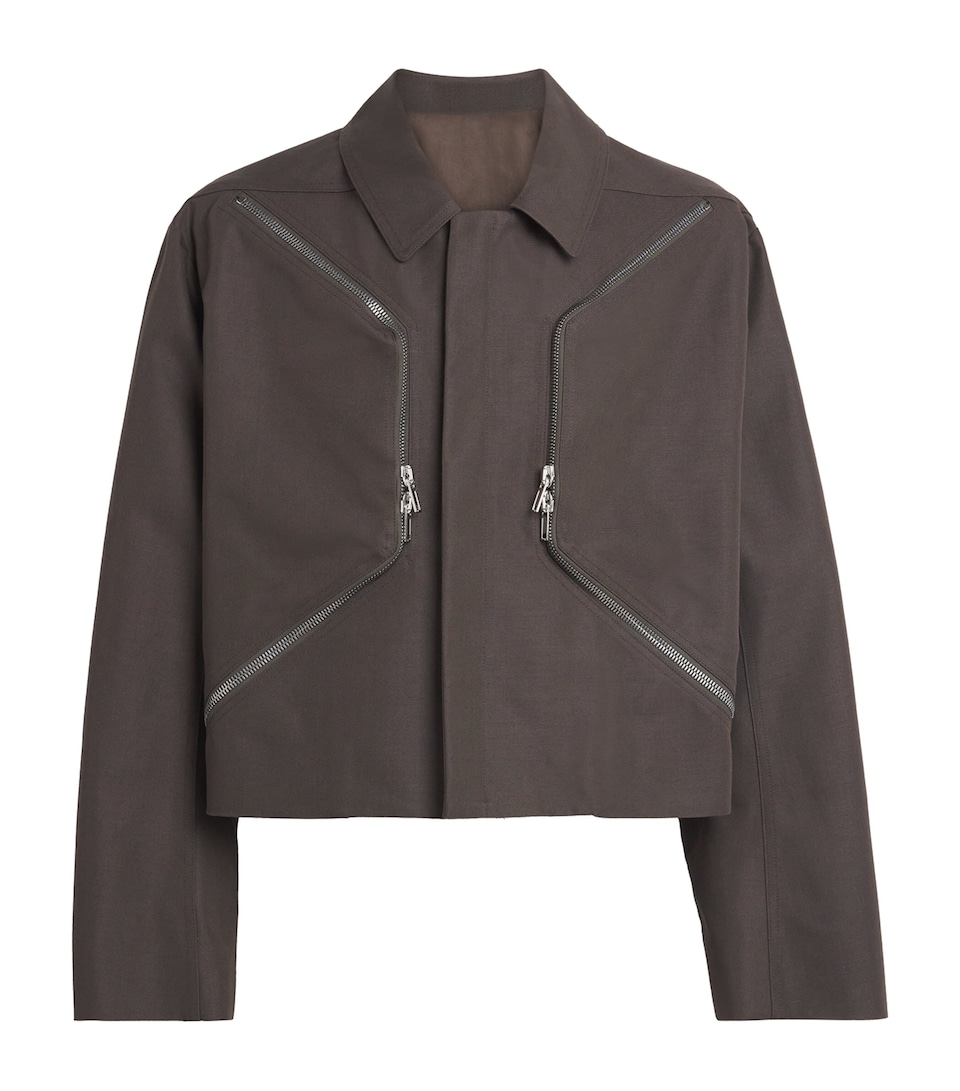 Cotton-Blend Heizer Mac Jacket